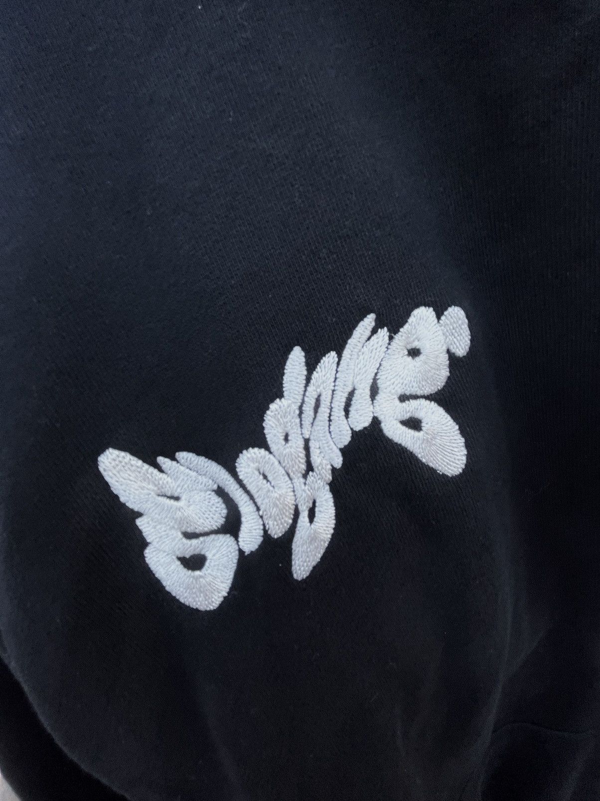 Glo Gang Glo Man Zip Hoodie Black Size M (NO MORE DROPS