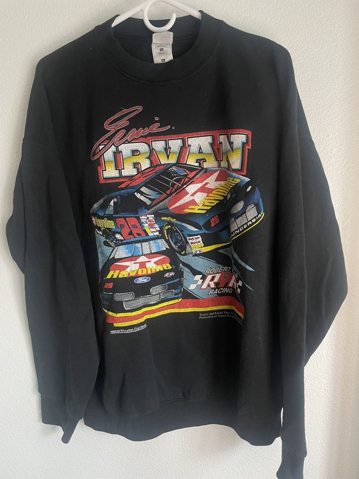 Earnie Ivan AOP NASCAR Vintage Crewneck Sweatshirt Unisex - Main Image