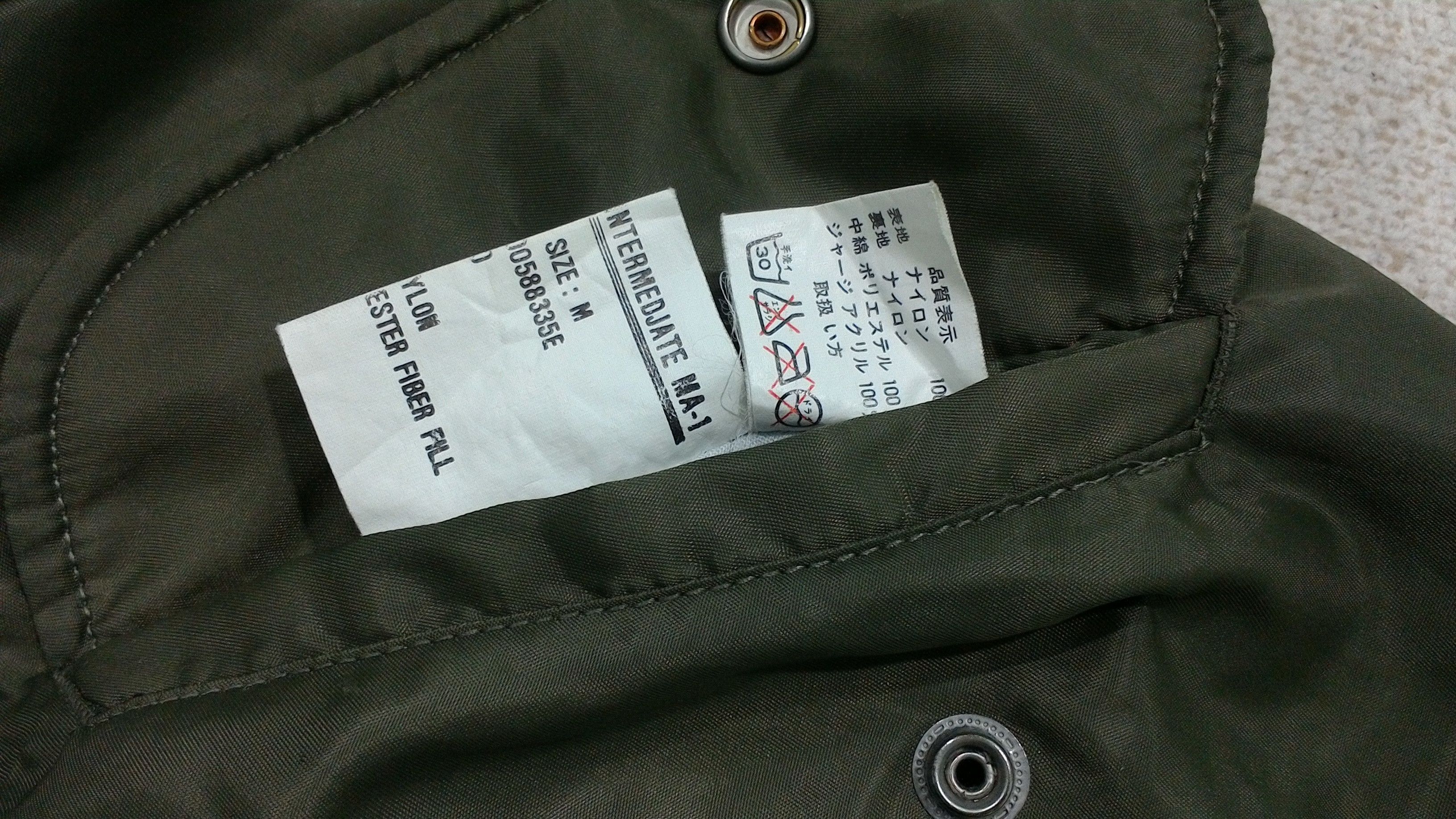 Vintage MA-1 Flight Jacket Size US M / EU 48-50 / 2 - 6 Thumbnail