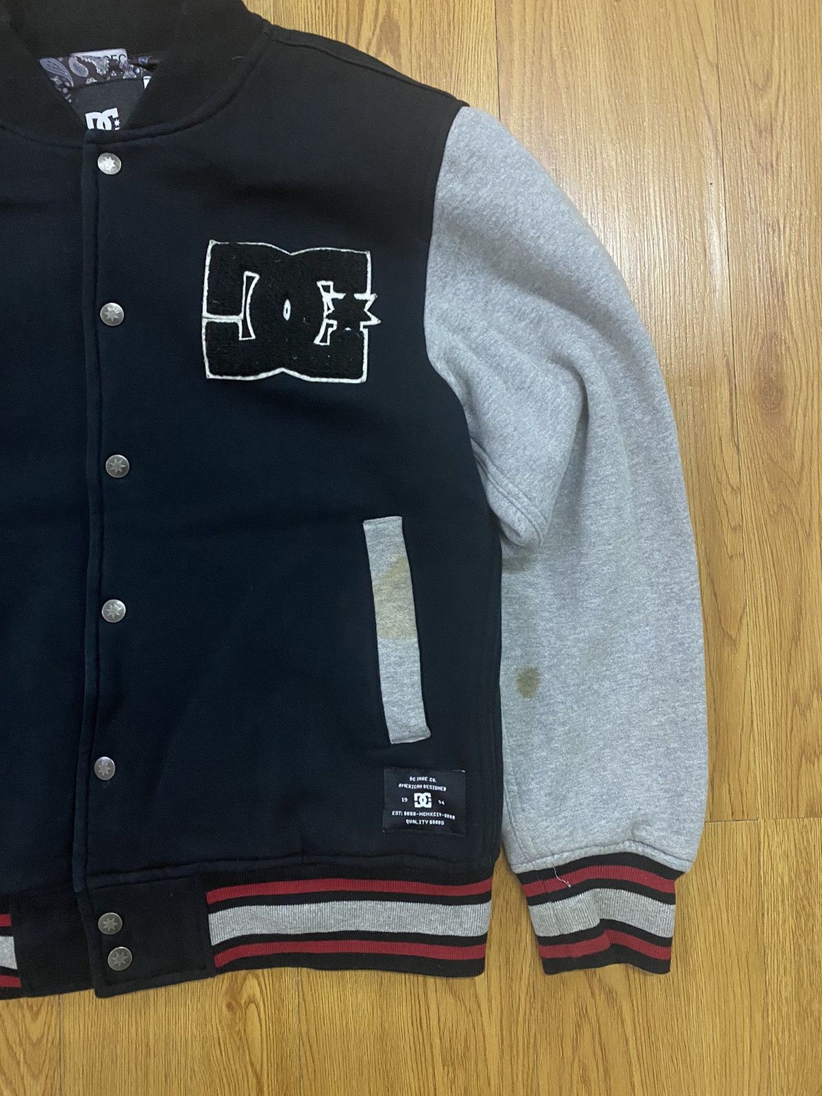 DC Dc shoe co apperal division varsity jacket Size US M / EU 48-50 / 2 - 4 Thumbnail