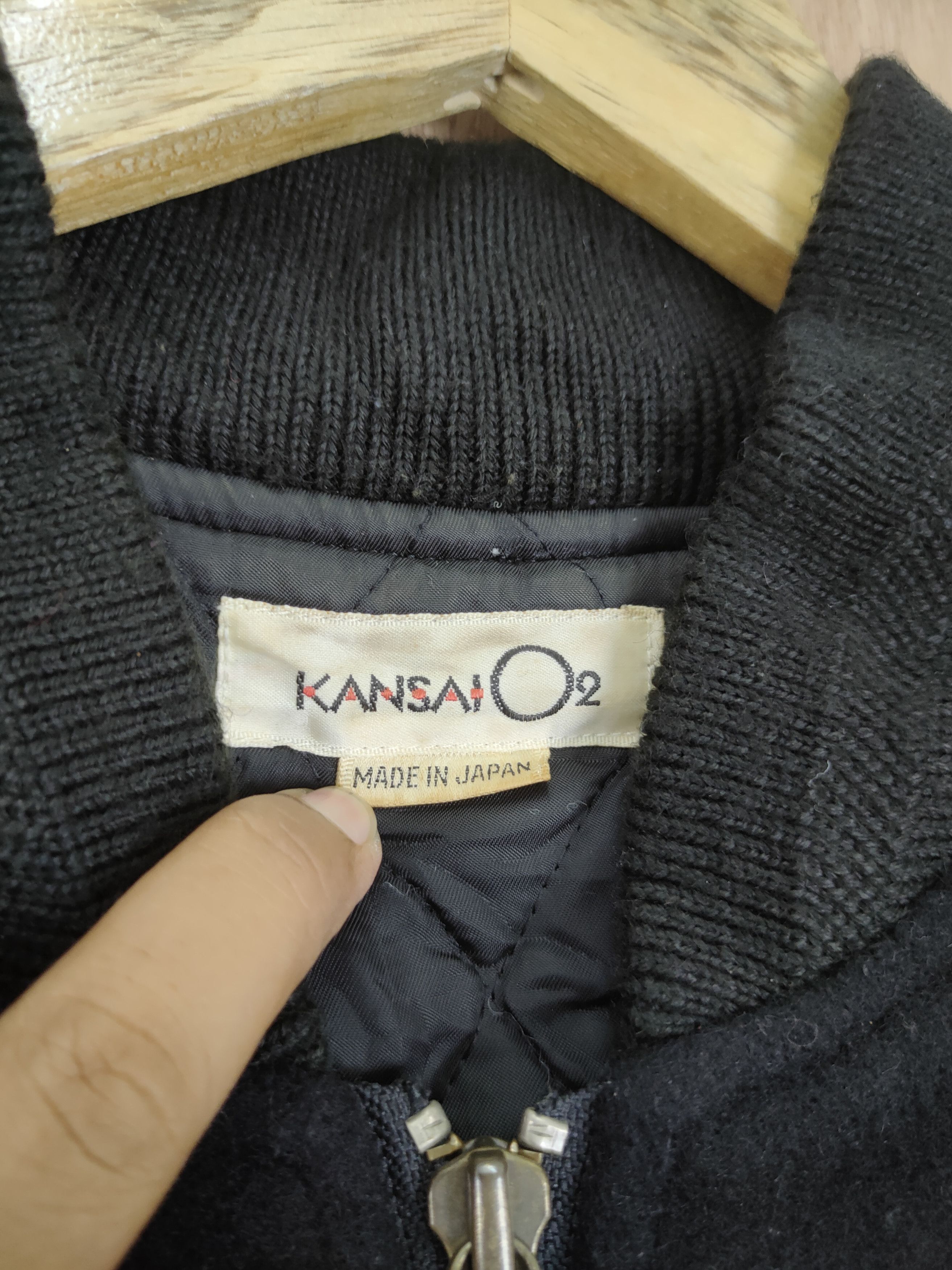 Kansai Yamamoto 💥RARE💥 Kansai Yamamoto O2 varsity japan jacket #4204DLAL Size US M / EU 48-50 / 2 - 12 Thumbnail