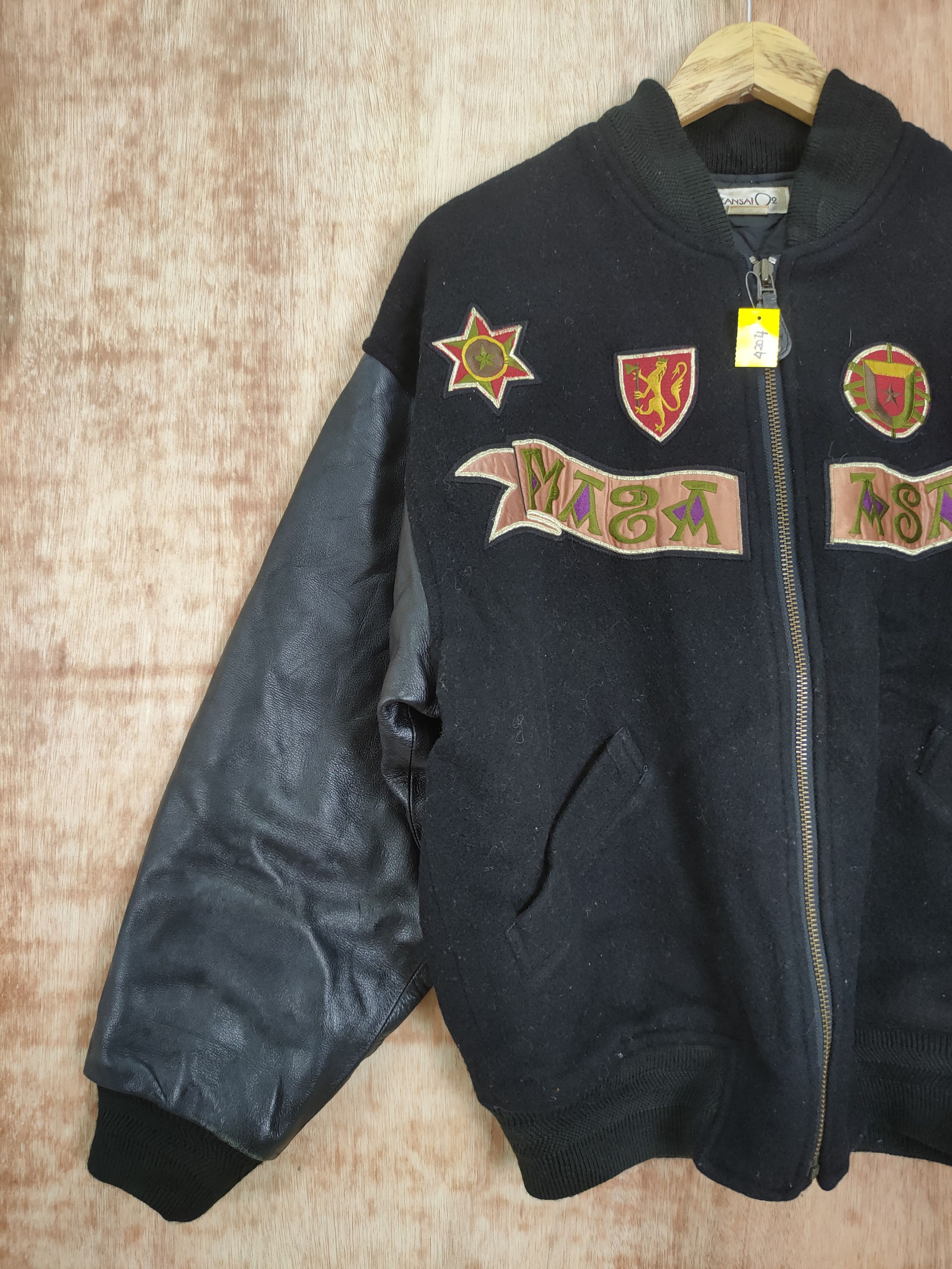 Kansai Yamamoto 💥RARE💥 Kansai Yamamoto O2 varsity japan jacket #4204DLAL Size US M / EU 48-50 / 2 - 9 Thumbnail
