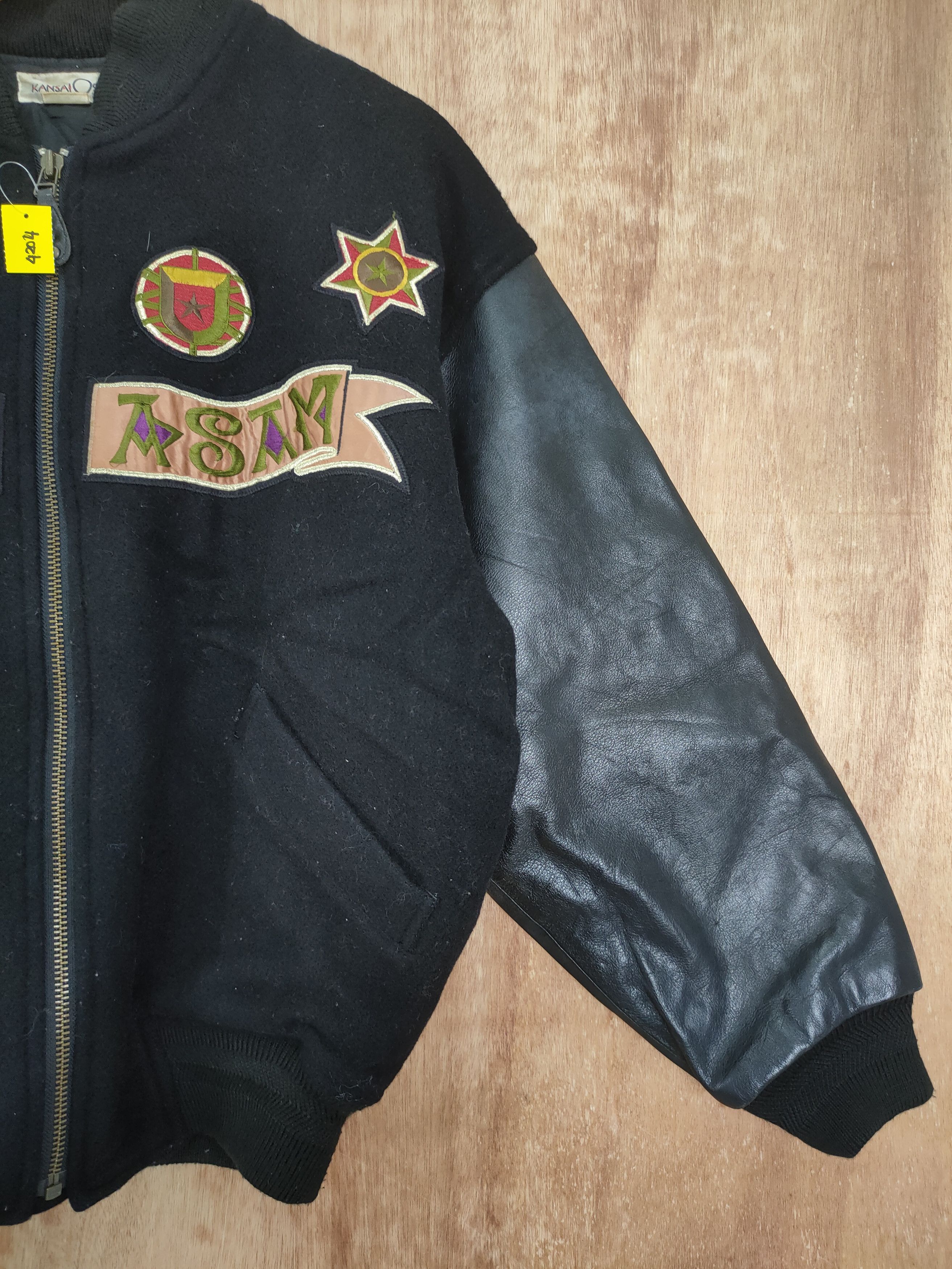 Kansai Yamamoto 💥RARE💥 Kansai Yamamoto O2 varsity japan jacket #4204DLAL Size US M / EU 48-50 / 2 - 10 Thumbnail