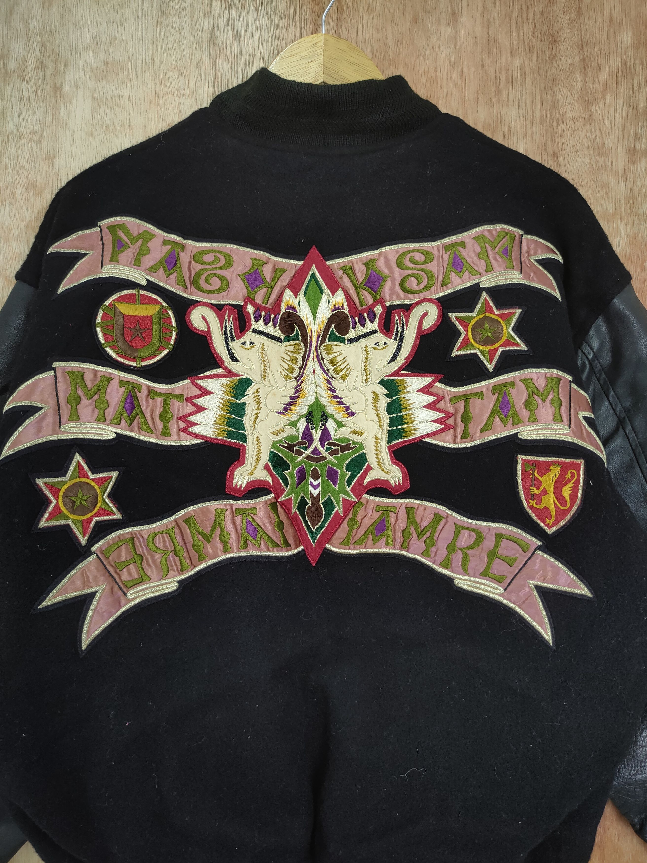 Kansai Yamamoto 💥RARE💥 Kansai Yamamoto O2 varsity japan jacket #4204DLAL Size US M / EU 48-50 / 2 - 4 Thumbnail