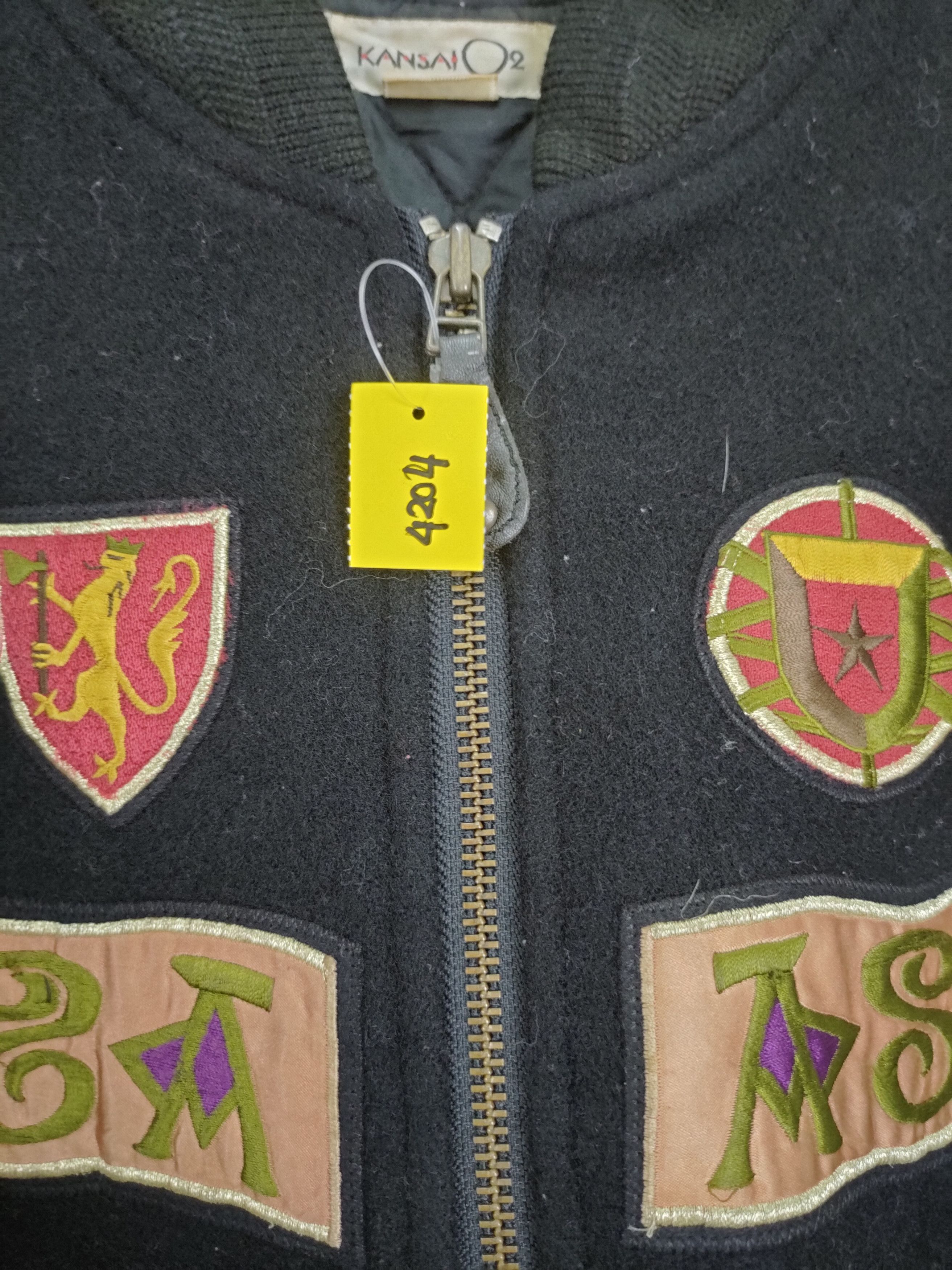 Kansai Yamamoto 💥RARE💥 Kansai Yamamoto O2 varsity japan jacket #4204DLAL Size US M / EU 48-50 / 2 - 13 Thumbnail