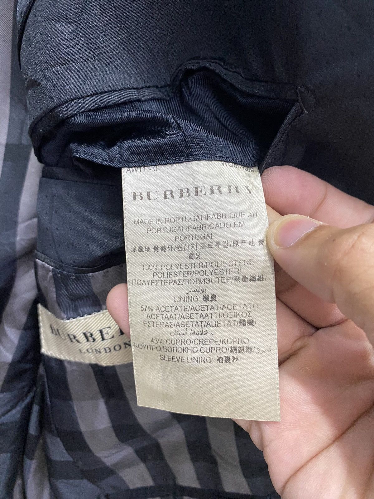 Burberry 🔥BURBERRY LONDON BLAZER STAFFORD JACKET Size US S / EU 44-46 / 1 - 9 Thumbnail