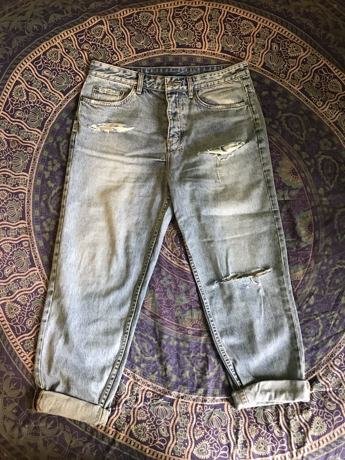 Ksubi bullet distressed