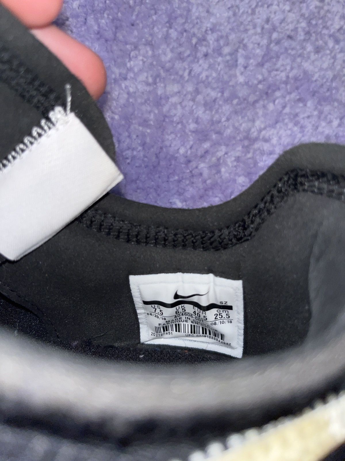 Nike × Off-White OFF-WHITE X Nike Air Force 1 Black Size US 7.5 / EU 40-41 - 8 Thumbnail