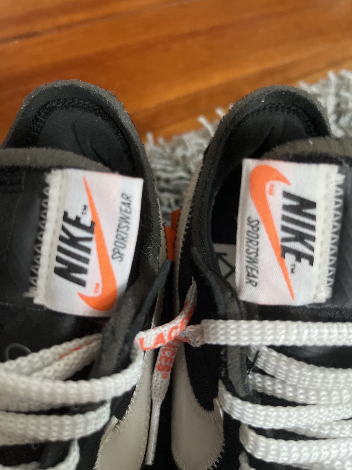 Nike × Off-White OFF-WHITE X Nike Air Force 1 Black Size US 7.5 / EU 40-41 - 12 Thumbnail