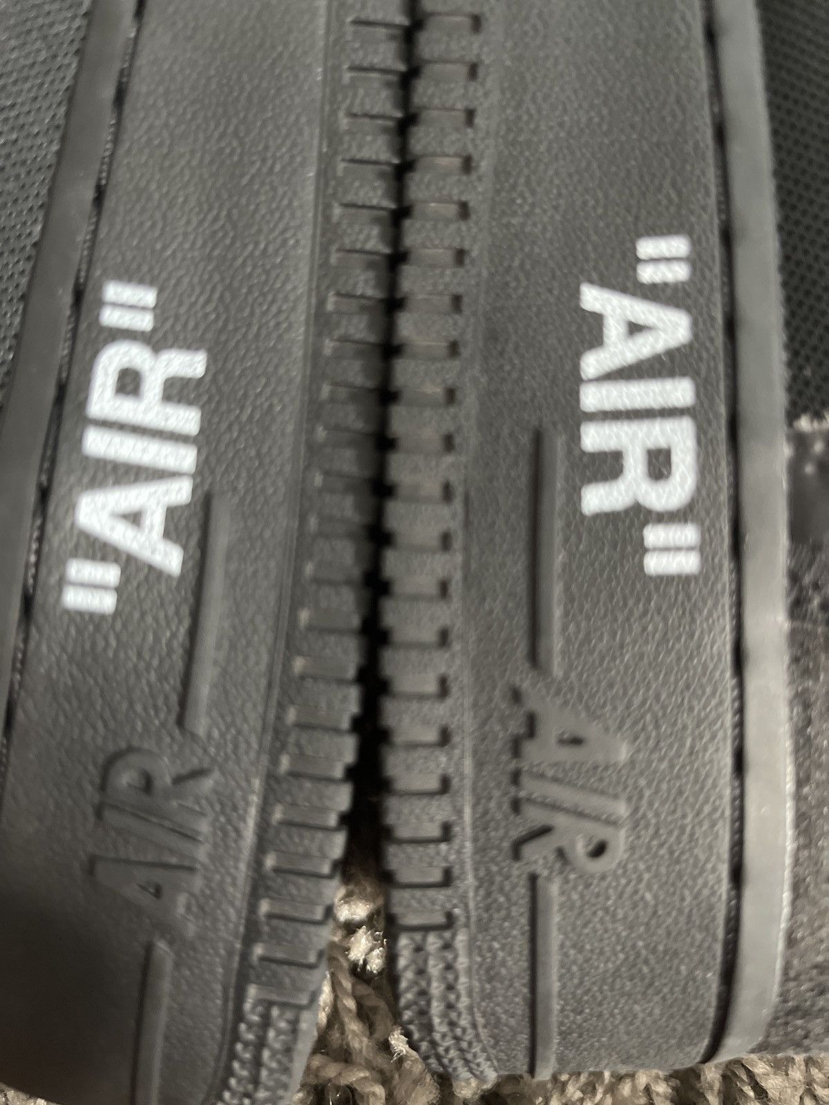 Nike × Off-White OFF-WHITE X Nike Air Force 1 Black Size US 7.5 / EU 40-41 - 11 Thumbnail