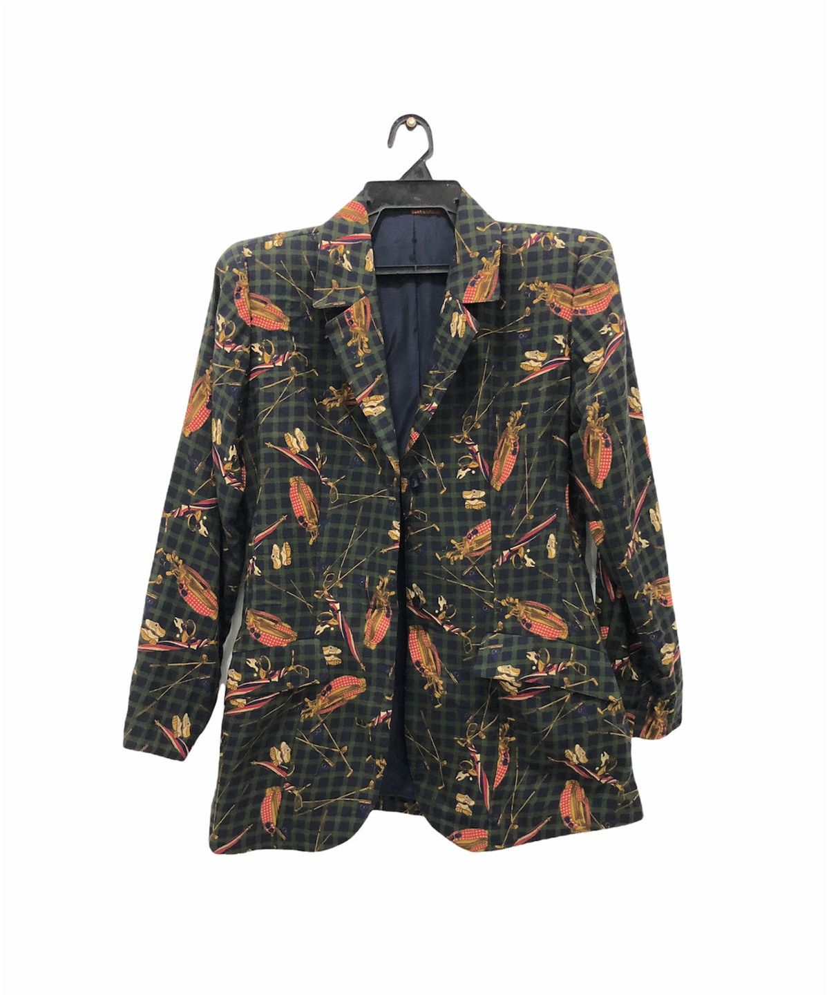 Designer × Japanese Brand × Vintage Blazers Jacket Full print japanese brand Size US S / EU 44-46 / 1 - 3 Thumbnail