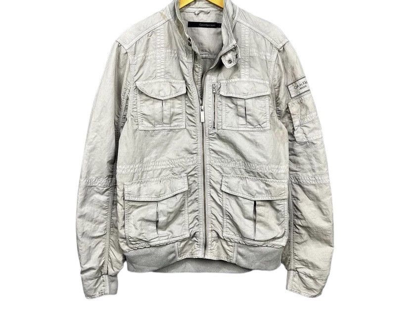 Vintage Multi pocket jacket by calvin klein