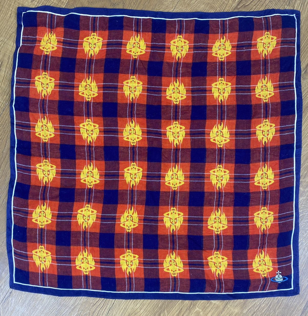 Vivienne Westwood Vivienne Westwood Monogram Handkerchief Bandana Neckerchief Size ONE SIZE - 2 Thumbnail