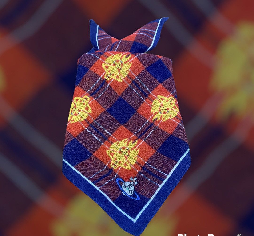 Vivienne Westwood Vivienne Westwood Monogram Handkerchief Bandana Neckerchief Size ONE SIZE - 4 Thumbnail