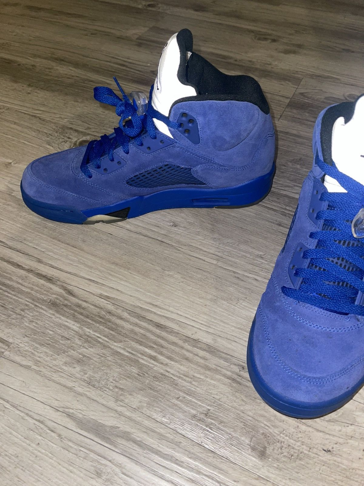 Nike Air Jordan Retro 5 Men’s ‘Blue Suede’ Size US 10 / EU 43 - 2 Thumbnail