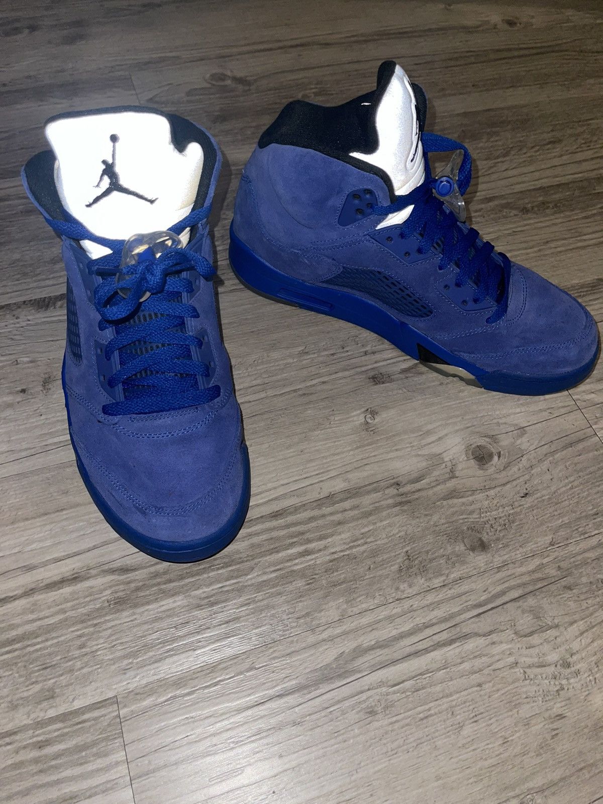 Nike Air Jordan Retro 5 Men’s ‘Blue Suede’ Size US 10 / EU 43 - 3 Thumbnail