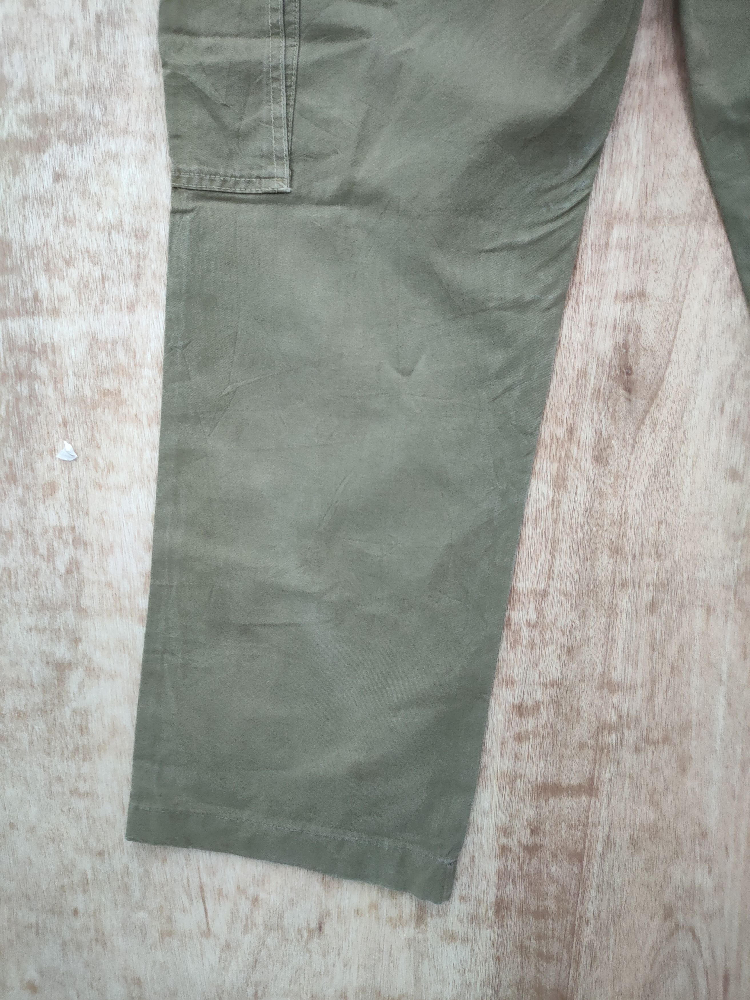 Tommy Hilfiger DL Tommy Hilfiger green multipocket cargo pants #46-005 Size US 32 / EU 48 - 8 Thumbnail