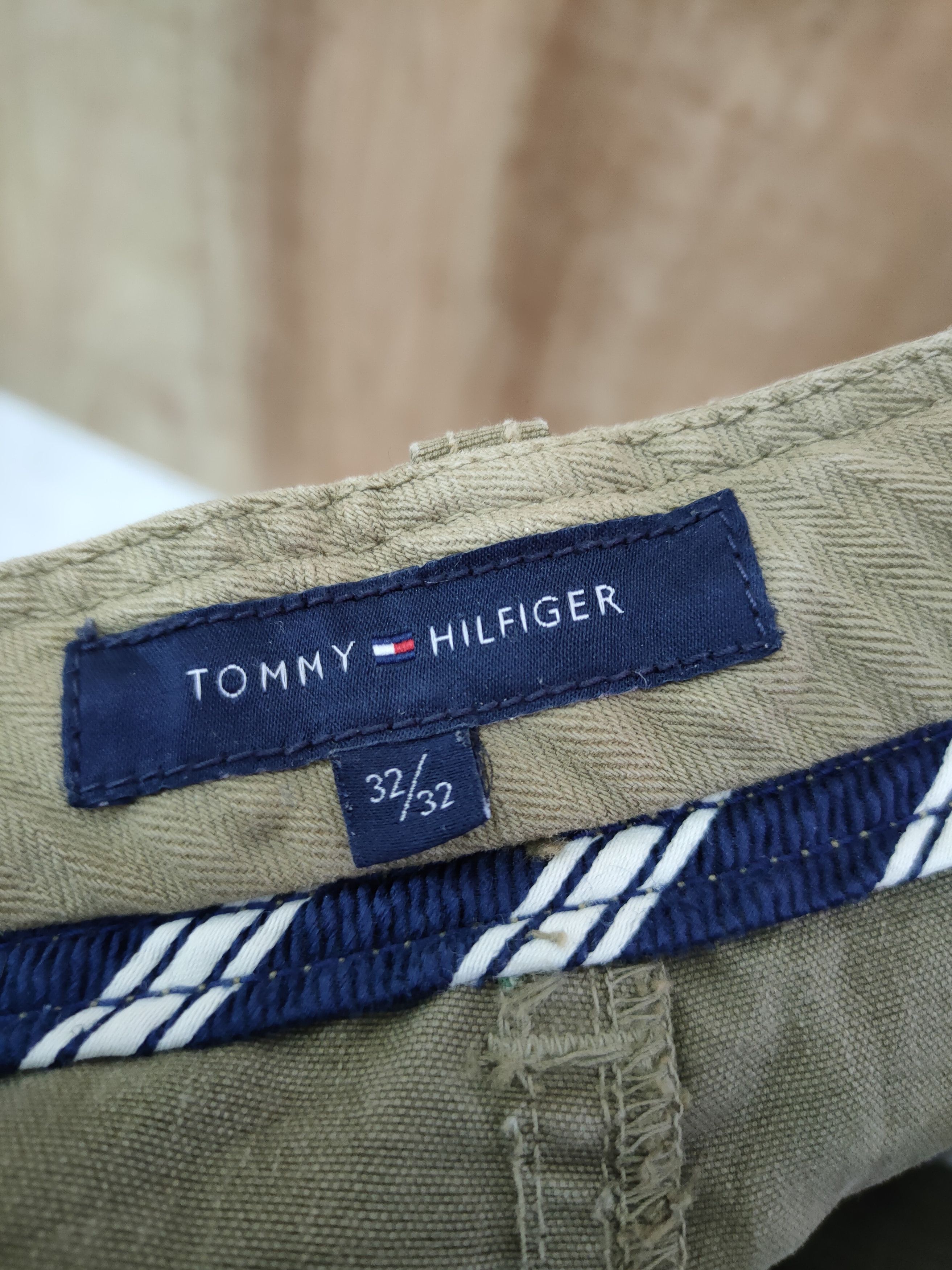 Tommy Hilfiger DL Tommy Hilfiger green multipocket cargo pants #46-005 Size US 32 / EU 48 - 11 Thumbnail