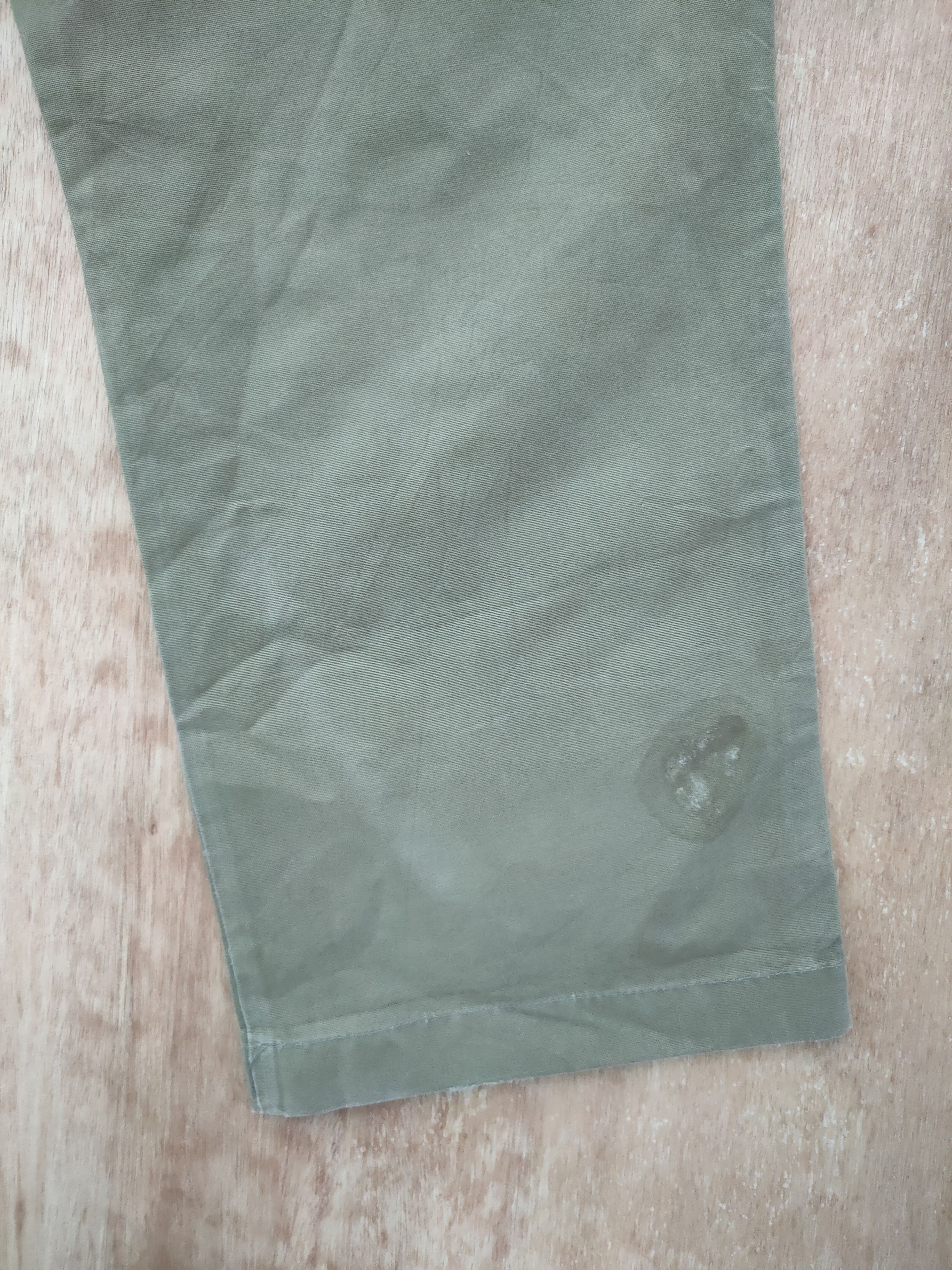 Tommy Hilfiger DL Tommy Hilfiger green multipocket cargo pants #46-005 Size US 32 / EU 48 - 7 Thumbnail
