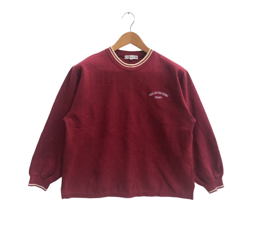 Other TOUS LES CALECONS PARIS Crew Neck Women Sweatshirt #0568-17 Size M / US 6-8 / IT 42-44 - 3 Thumbnail