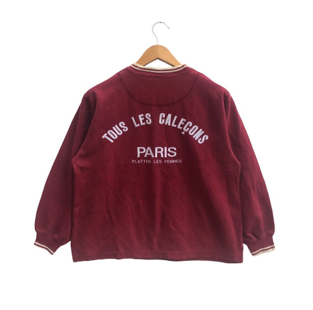 Other TOUS LES CALECONS PARIS Crew Neck Women Sweatshirt #0568-17 Size M / US 6-8 / IT 42-44 - 1 Thumbnail