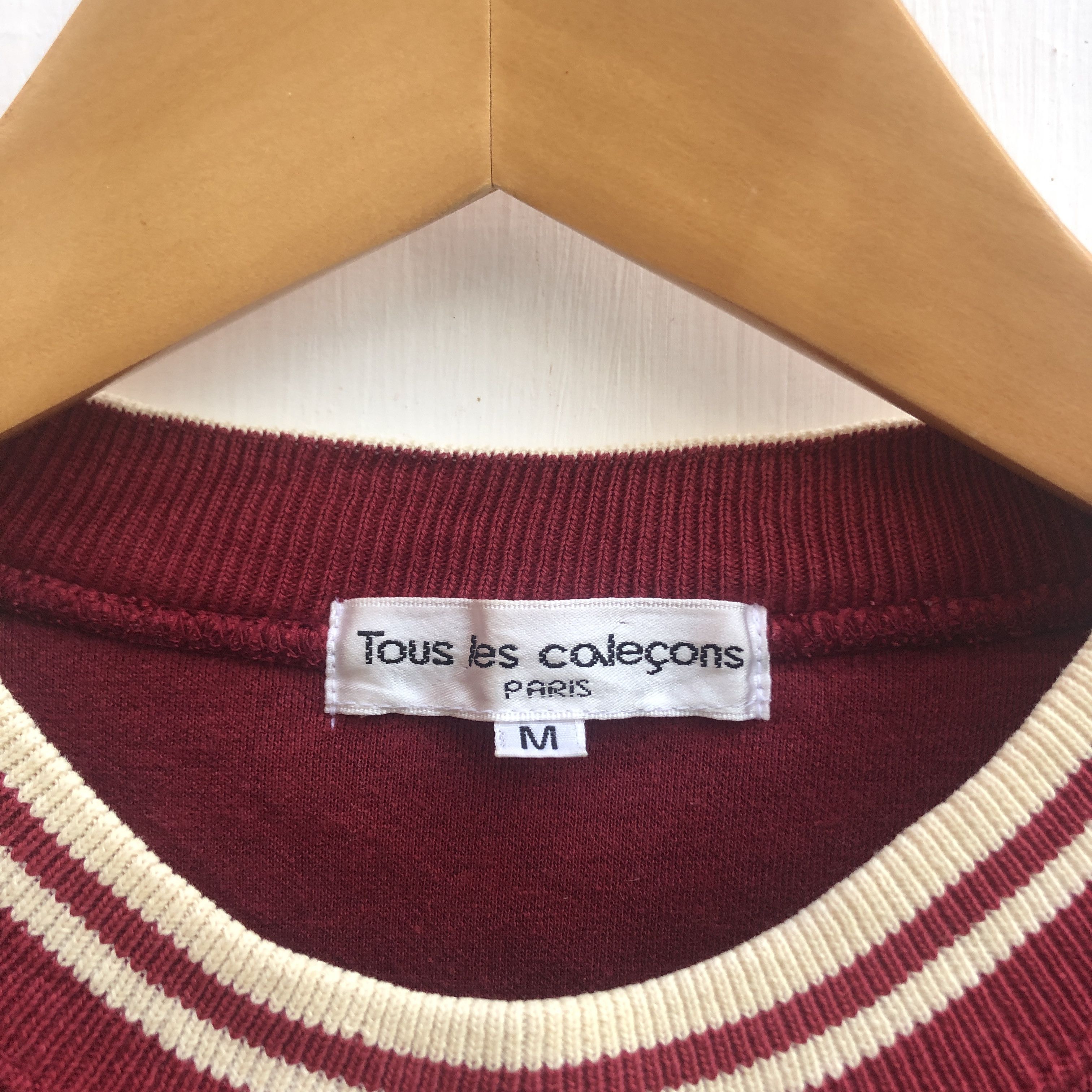 Other TOUS LES CALECONS PARIS Crew Neck Women Sweatshirt #0568-17 Size M / US 6-8 / IT 42-44 - 5 Thumbnail