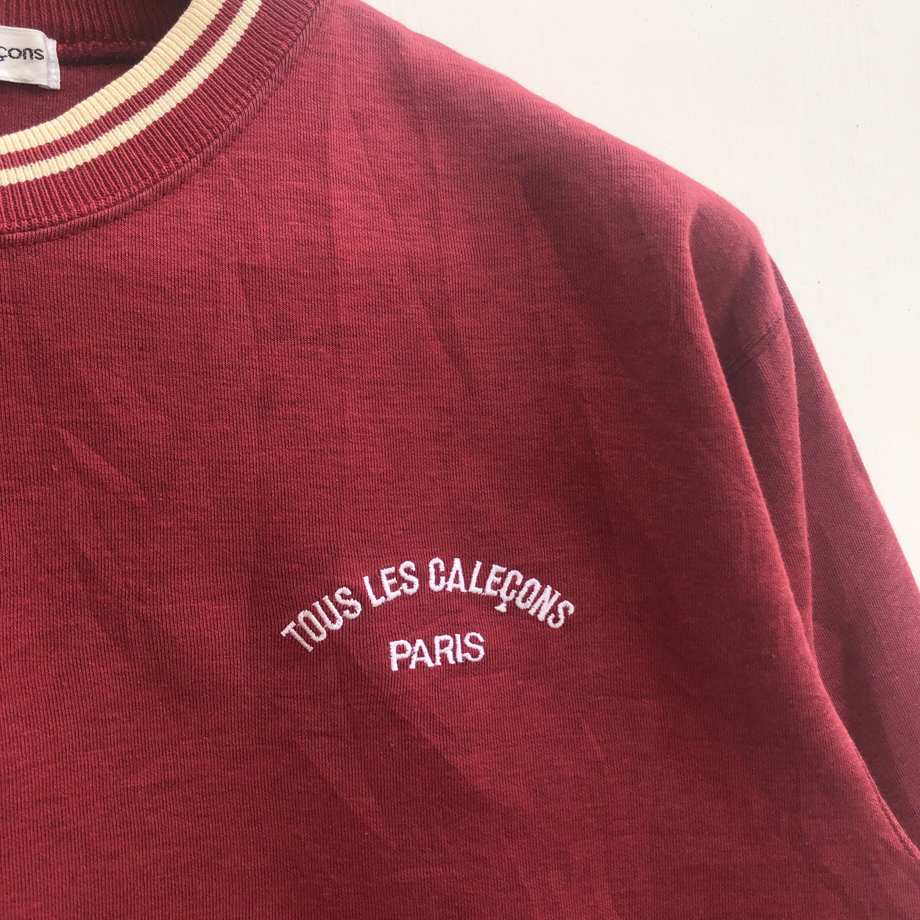 Other TOUS LES CALECONS PARIS Crew Neck Women Sweatshirt #0568-17 Size M / US 6-8 / IT 42-44 - 4 Thumbnail