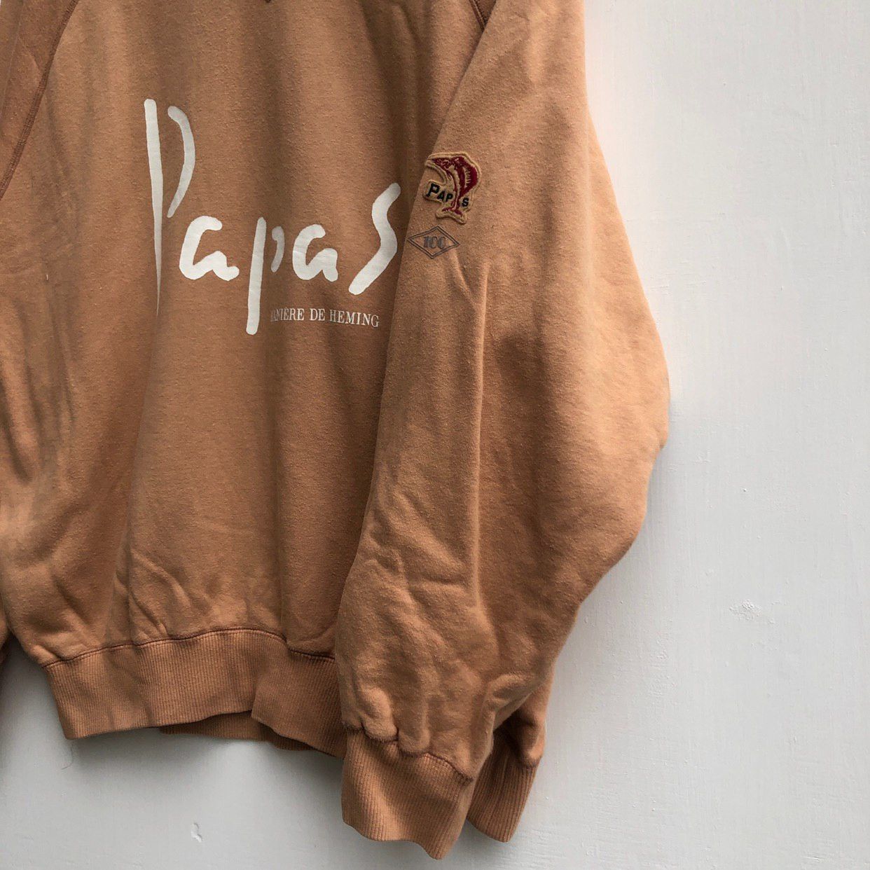 Japanese Brand PAPAS MANIERE DE HAMING Crew Neck Sweatshirt #0330-06 Size US XL / EU 56 / 4 - 3 Thumbnail