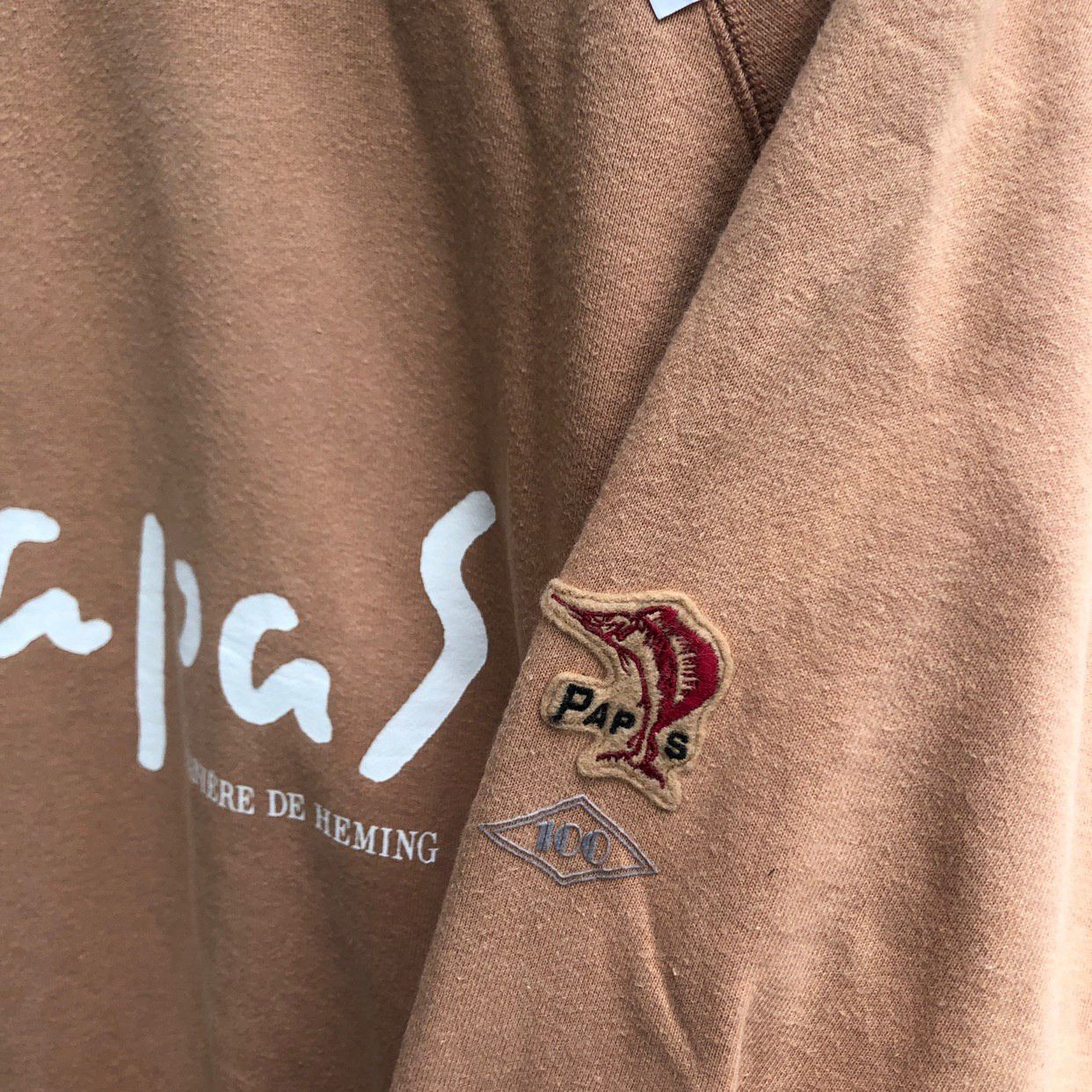 Japanese Brand PAPAS MANIERE DE HAMING Crew Neck Sweatshirt #0330-06 Size US XL / EU 56 / 4 - 4 Thumbnail