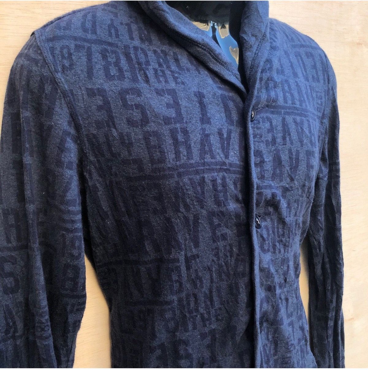 Diesel DIESEL LOUNGEWEAR Button Sweater Multi Spell #0187-14 Size US S / EU 44-46 / 1 - 2 Thumbnail