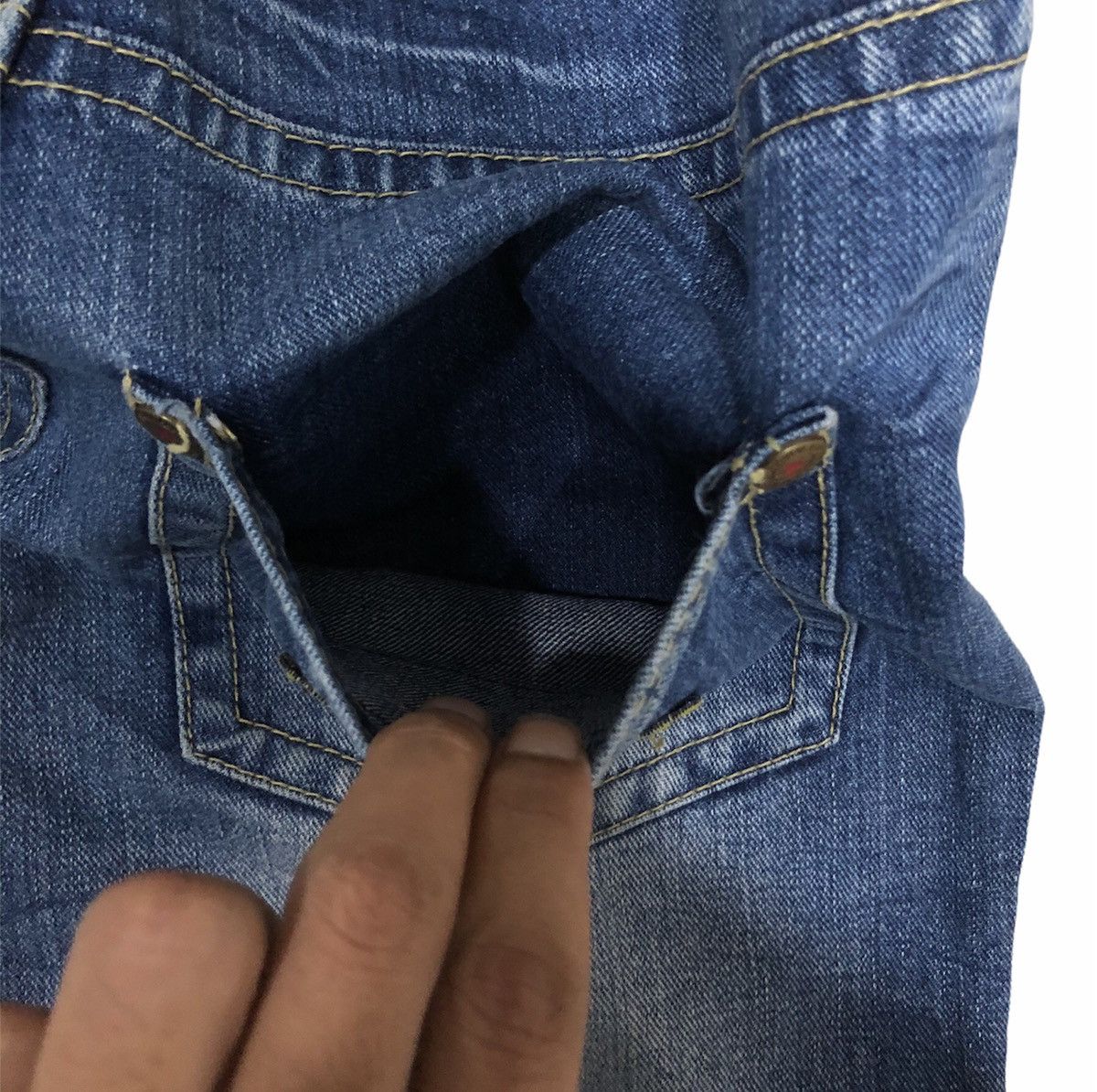 Japanese Brand 1968 ARE YOU ENJOYING IT DENIM PANTS Size US 30 / EU 46 - 13 Thumbnail