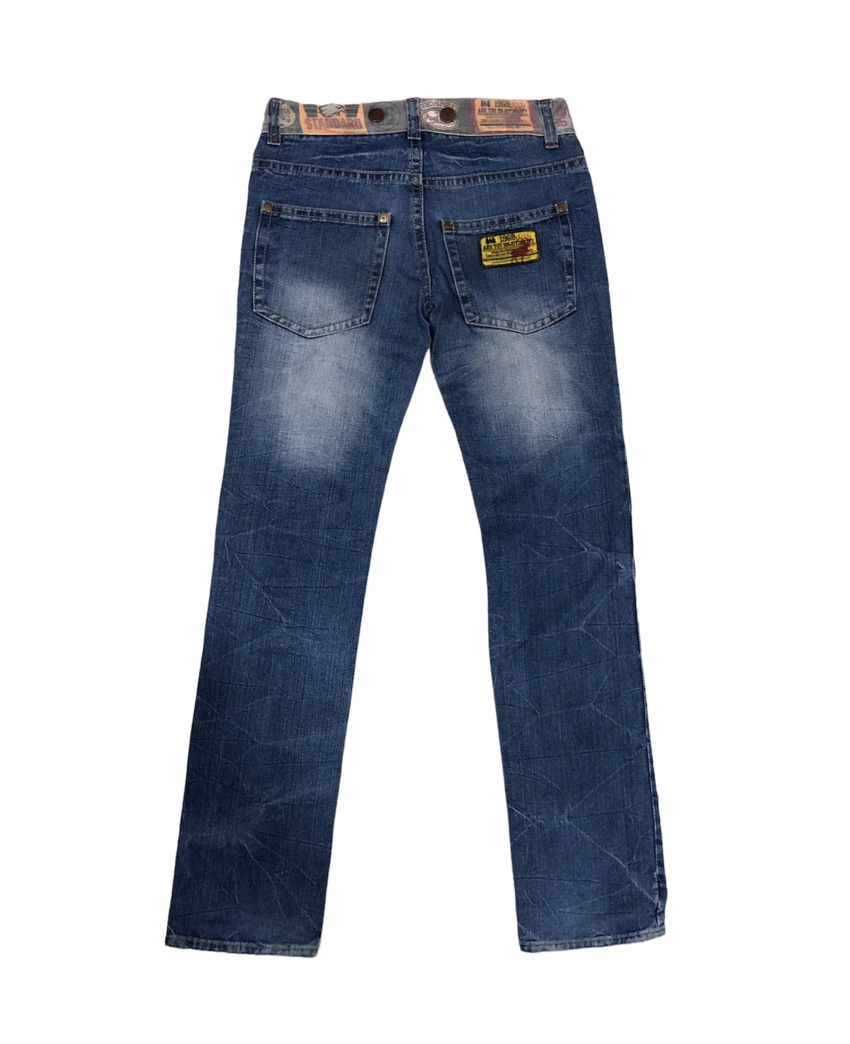 Japanese Brand 1968 ARE YOU ENJOYING IT DENIM PANTS Size US 30 / EU 46 - 2 Thumbnail