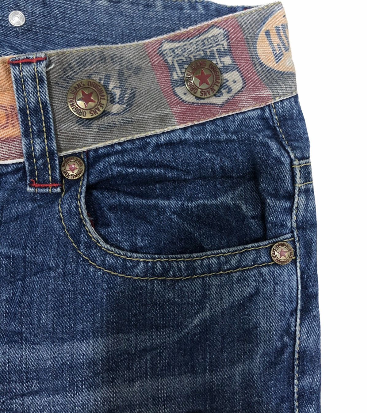 Japanese Brand 1968 ARE YOU ENJOYING IT DENIM PANTS Size US 30 / EU 46 - 6 Thumbnail