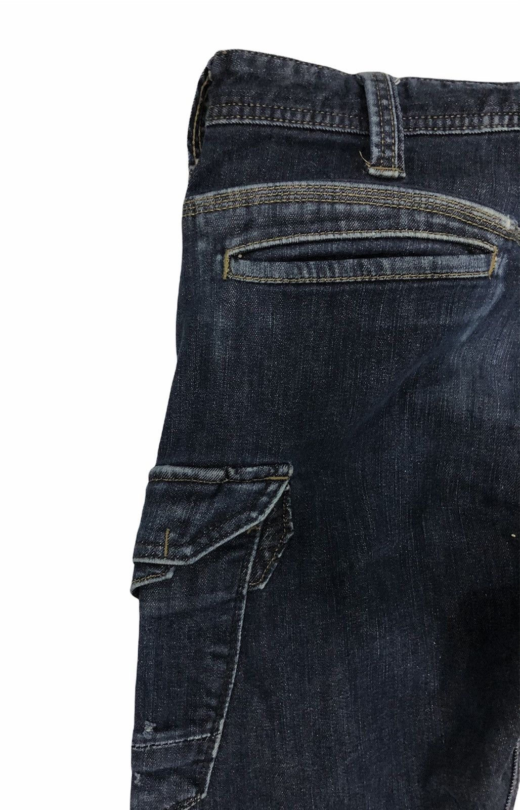 Japanese Brand Even River Side Pockets Denim Jeans EVENRIVER WORKWEAR Size US 33 - 11 Thumbnail