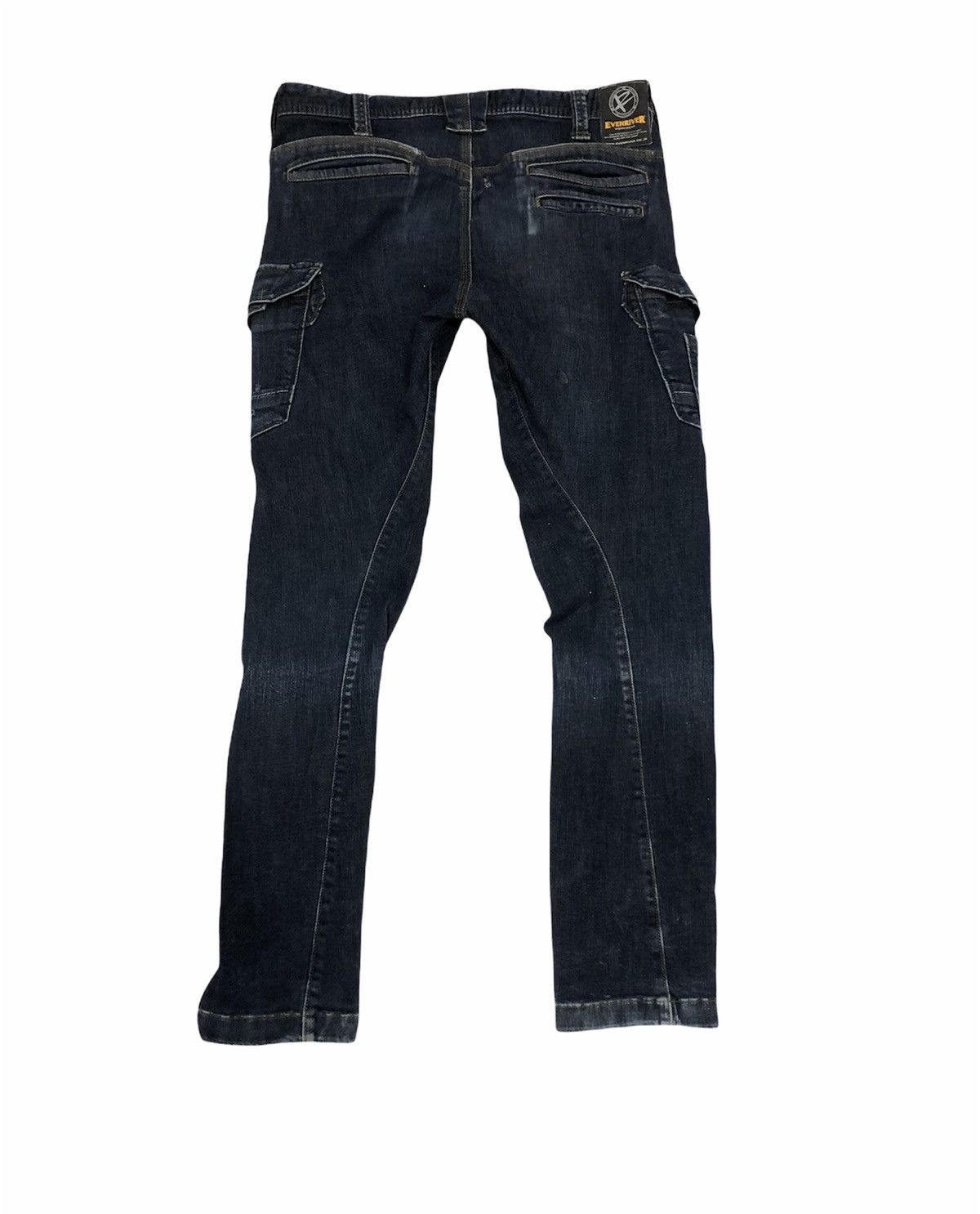Japanese Brand Even River Side Pockets Denim Jeans EVENRIVER WORKWEAR Size US 33 - 2 Thumbnail