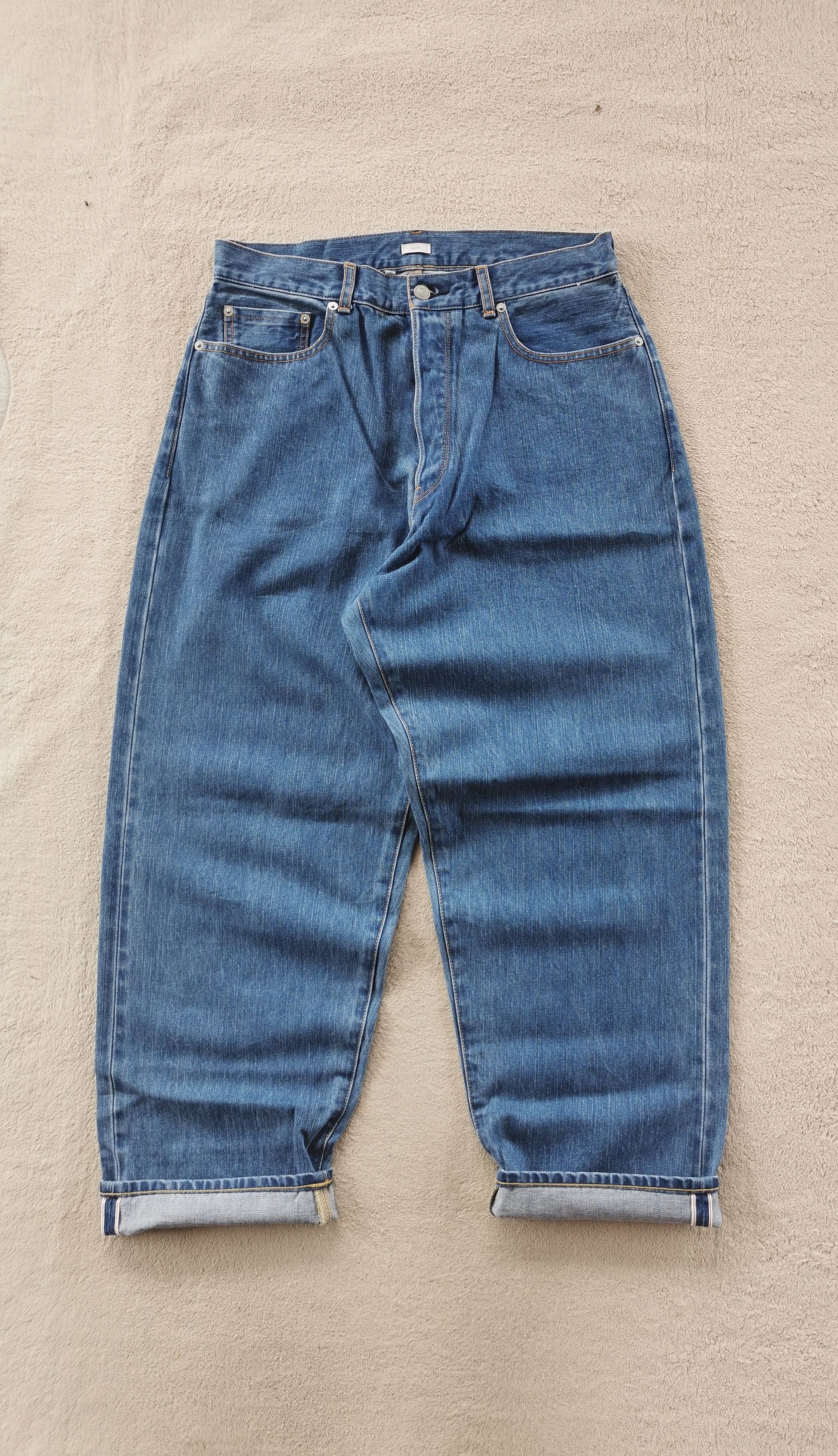 Japanese Brand Ichi Japan Selvedge Vintage Fit Jeans Size US 32 / EU 48 - 3 Thumbnail