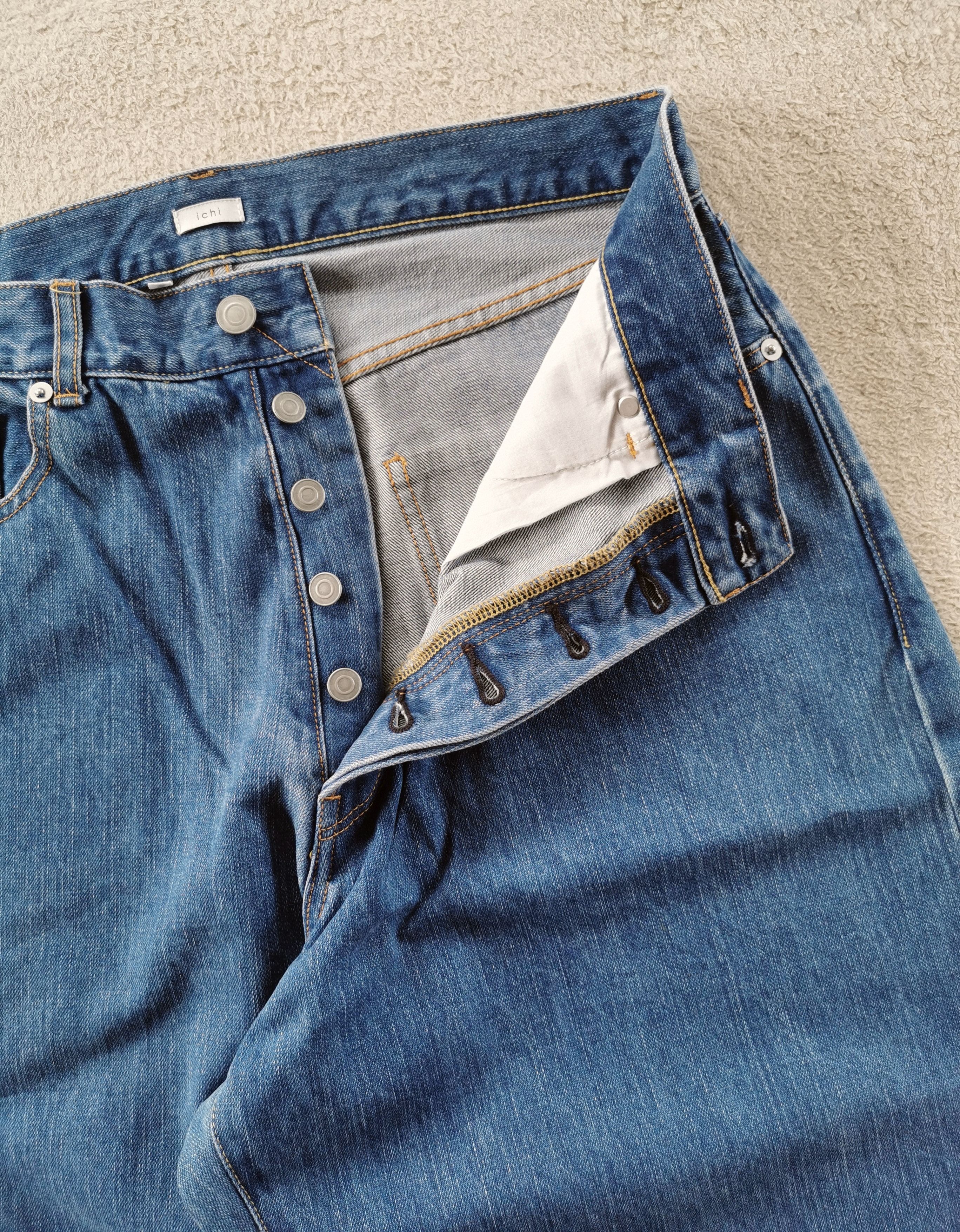 Japanese Brand Ichi Japan Selvedge Vintage Fit Jeans Size US 32 / EU 48 - 4 Thumbnail
