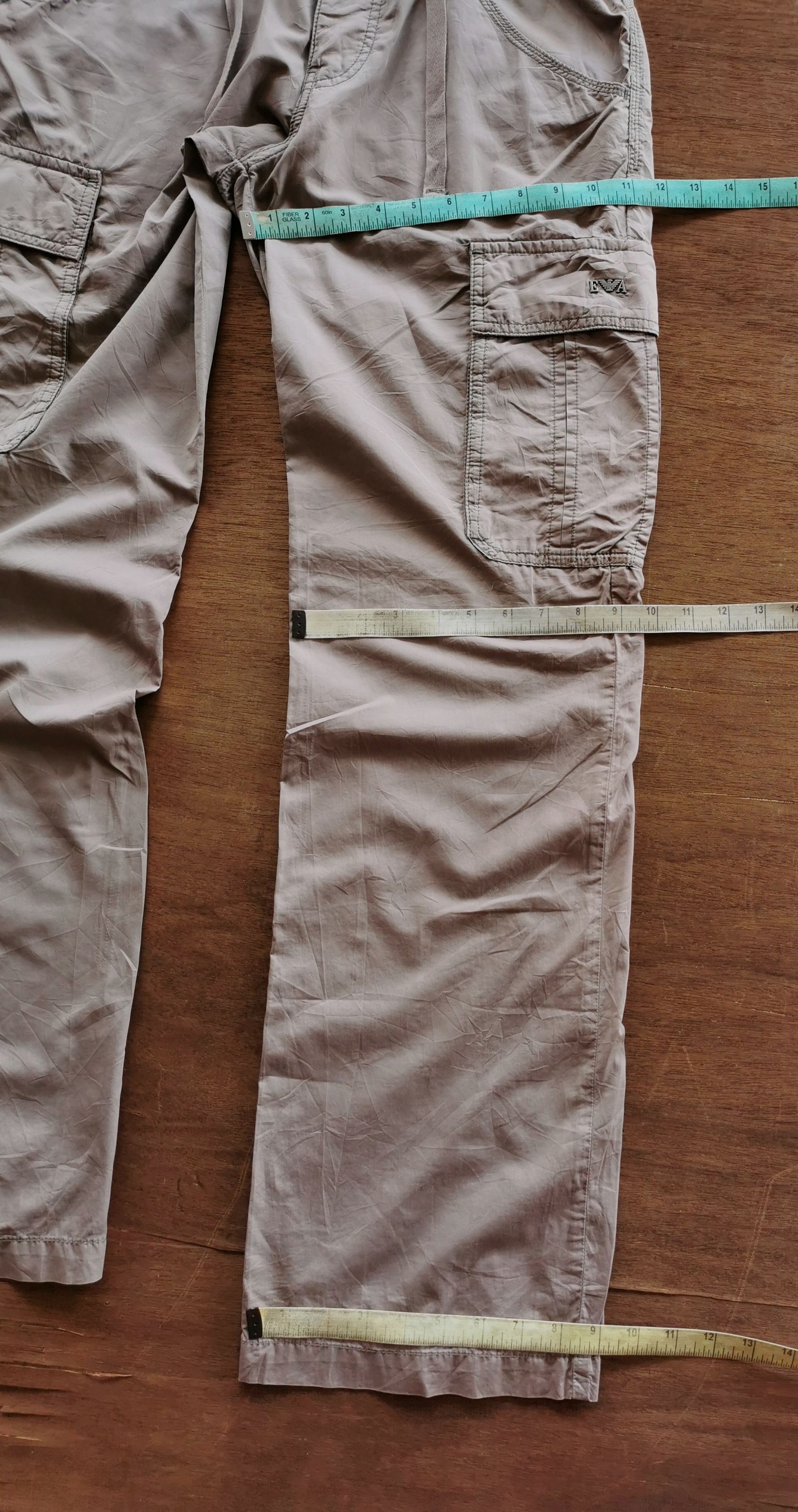 Armani Emporio Armani Brad Easy Fit Cargo Pants Size US 30 / EU 46 - 11 Thumbnail