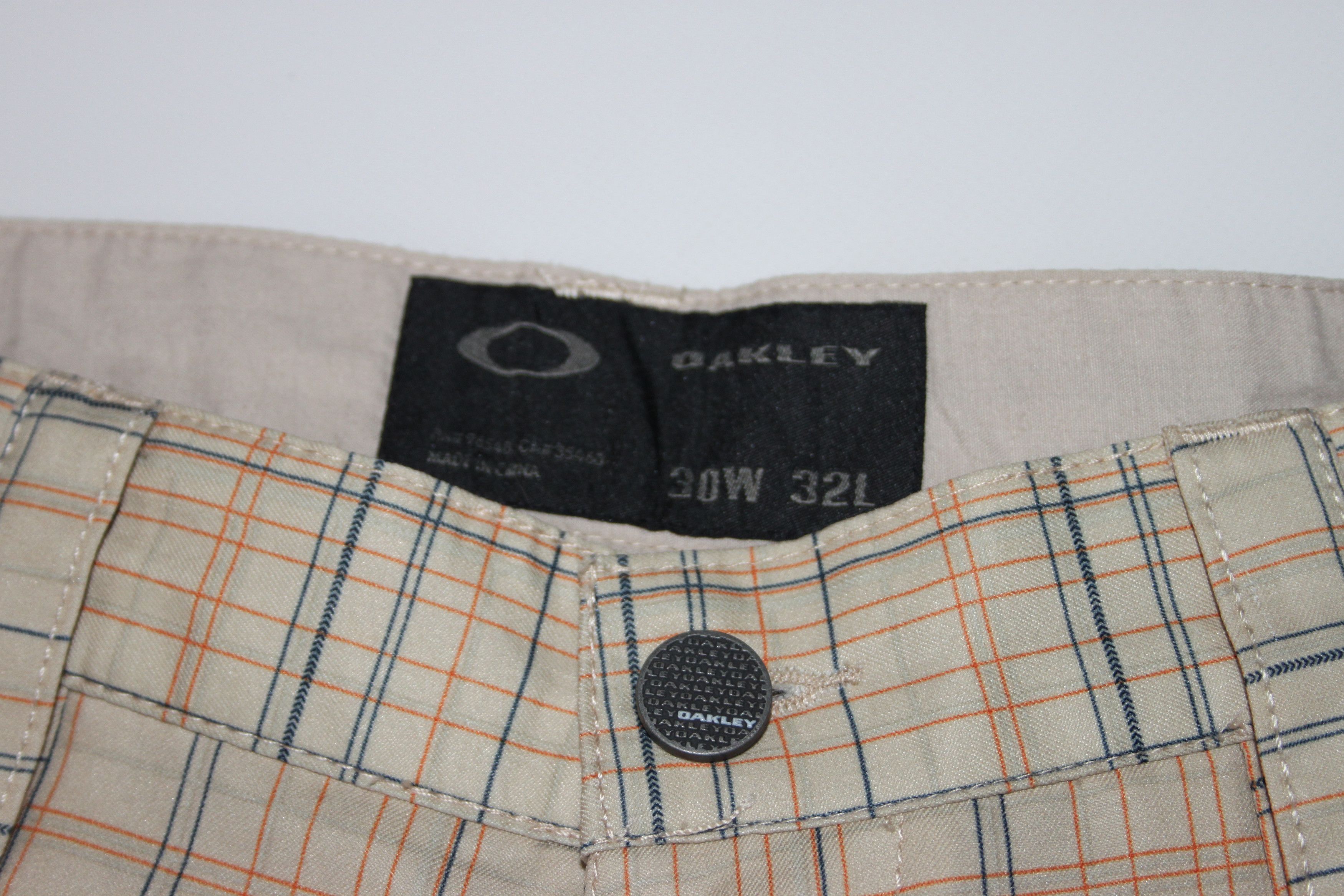Oakley Vintage OAKLEY plaid trousers Size US 30 / EU 46 - 8 Thumbnail