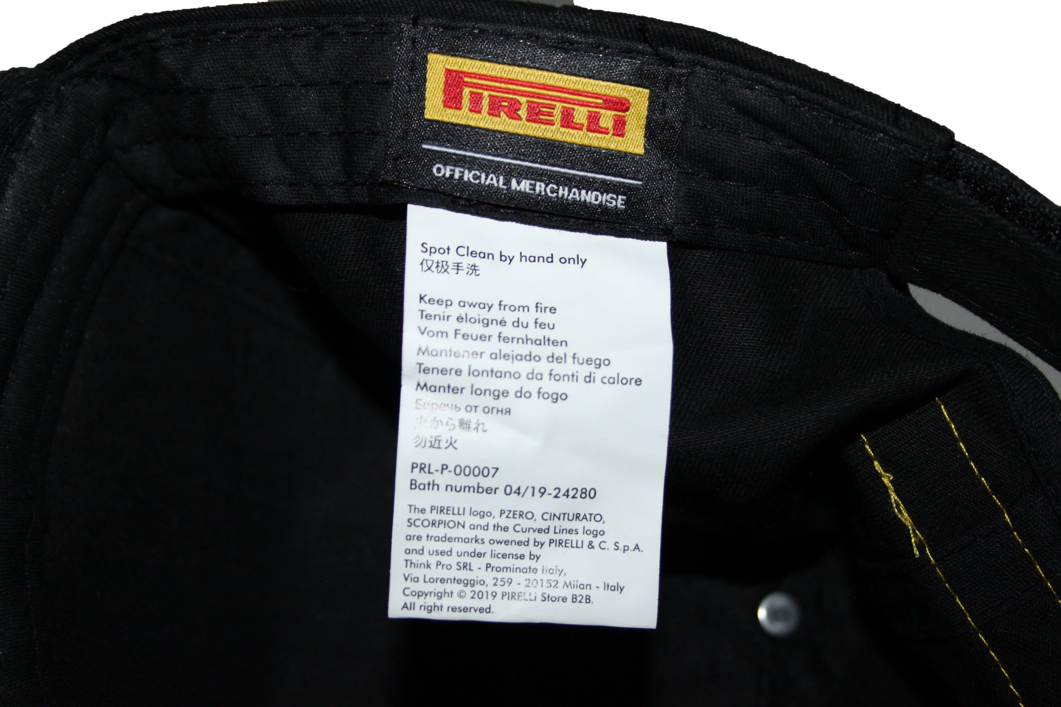 Pirelli Pirelli cap racing Size ONE SIZE - 3 Thumbnail