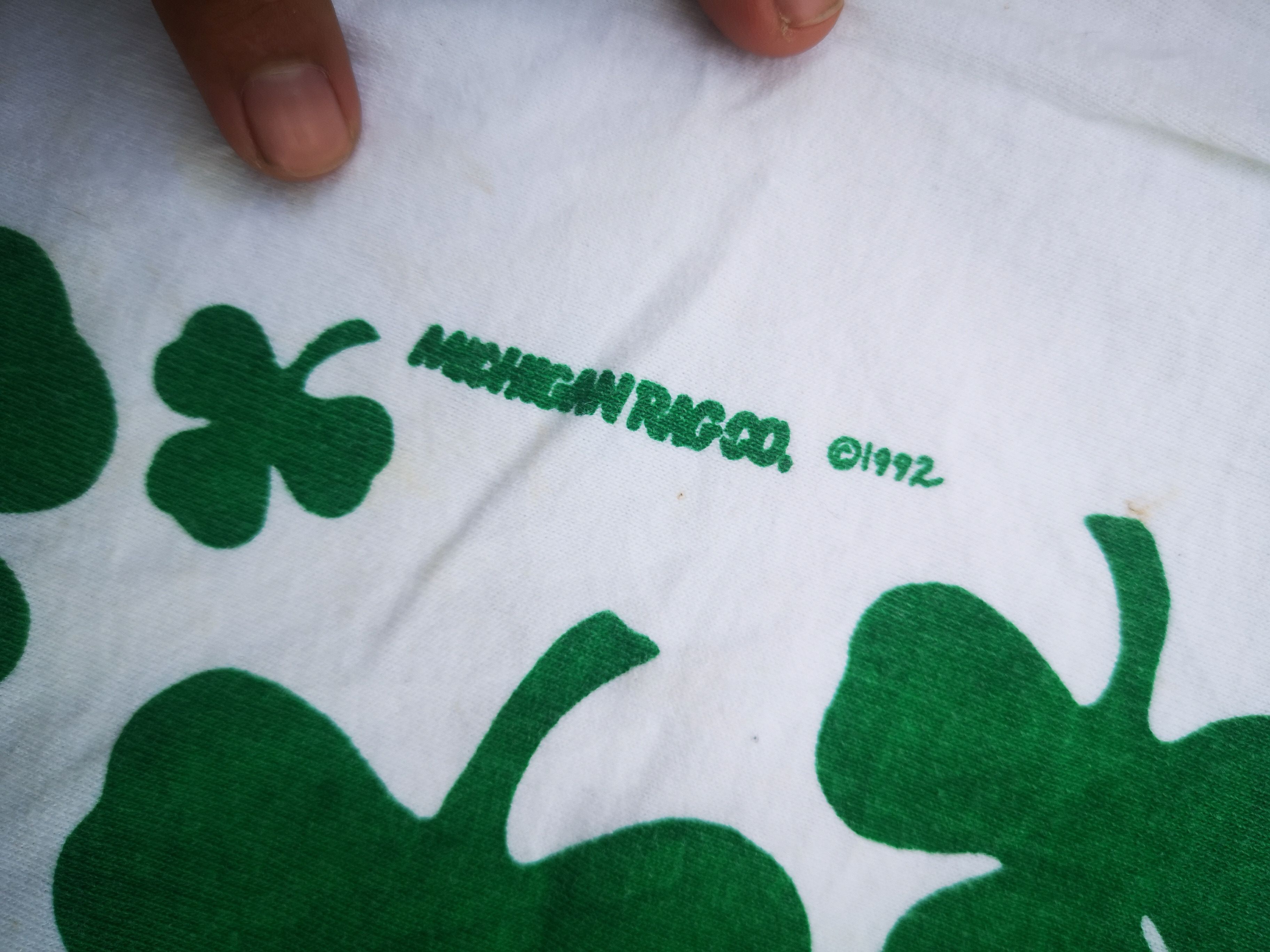 Vintage Vintage Michigan Rag ©1992 Shirt Size US XL / EU 56 / 4 - 5 Thumbnail