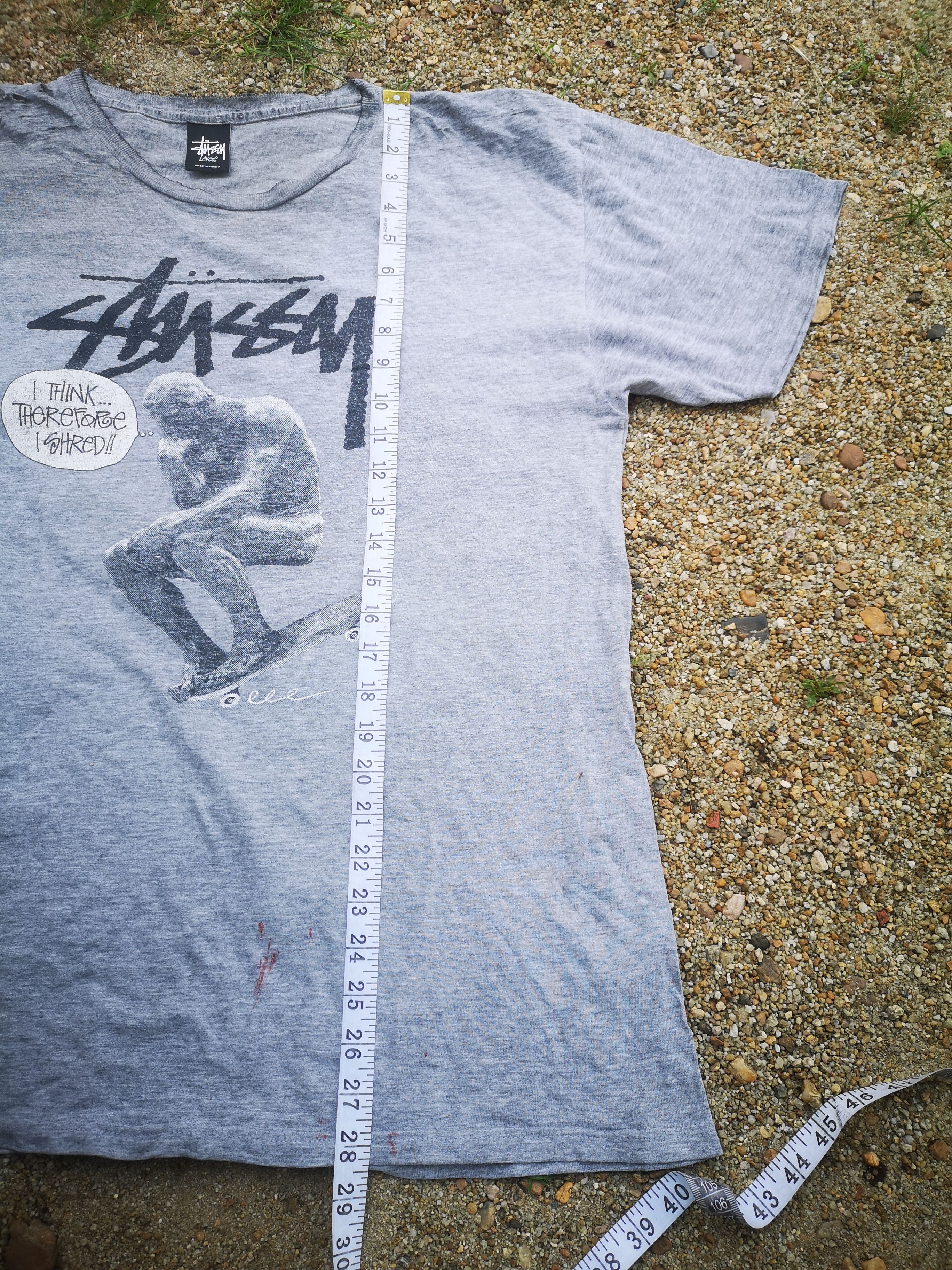 Stussy Stussy i think there fore i Shred (Tear) Size US L / EU 52-54 / 3 - 9 Thumbnail