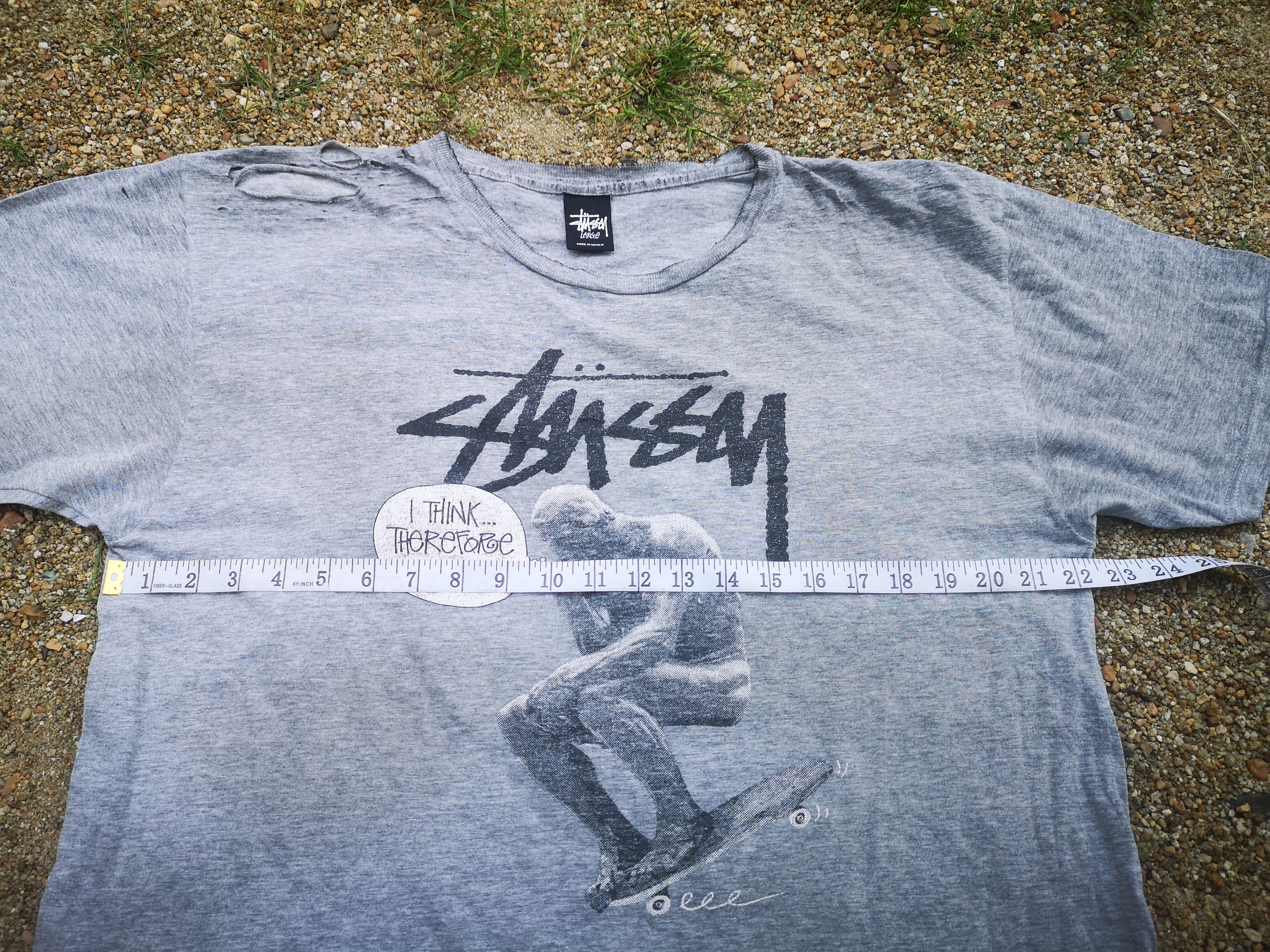 Stussy Stussy i think there fore i Shred (Tear) Size US L / EU 52-54 / 3 - 8 Thumbnail