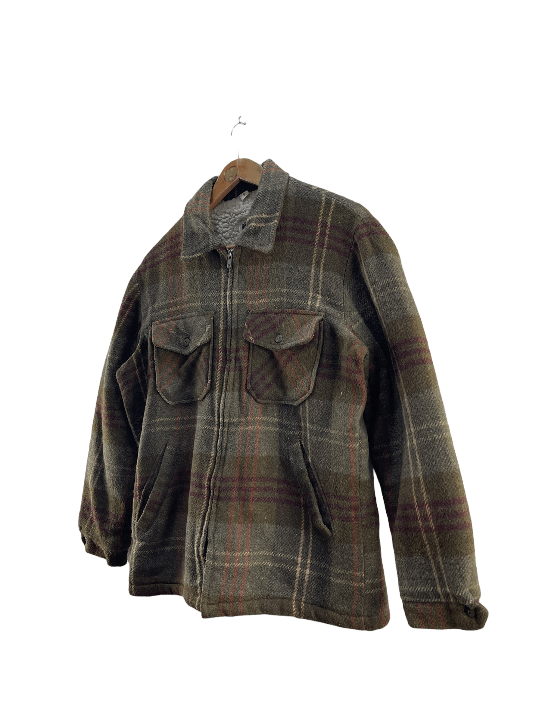Flannel × Vintage Vintage Lakeshire USA Flannel Sherpa Jacket Size US M / EU 48-50 / 2 - 5 Thumbnail