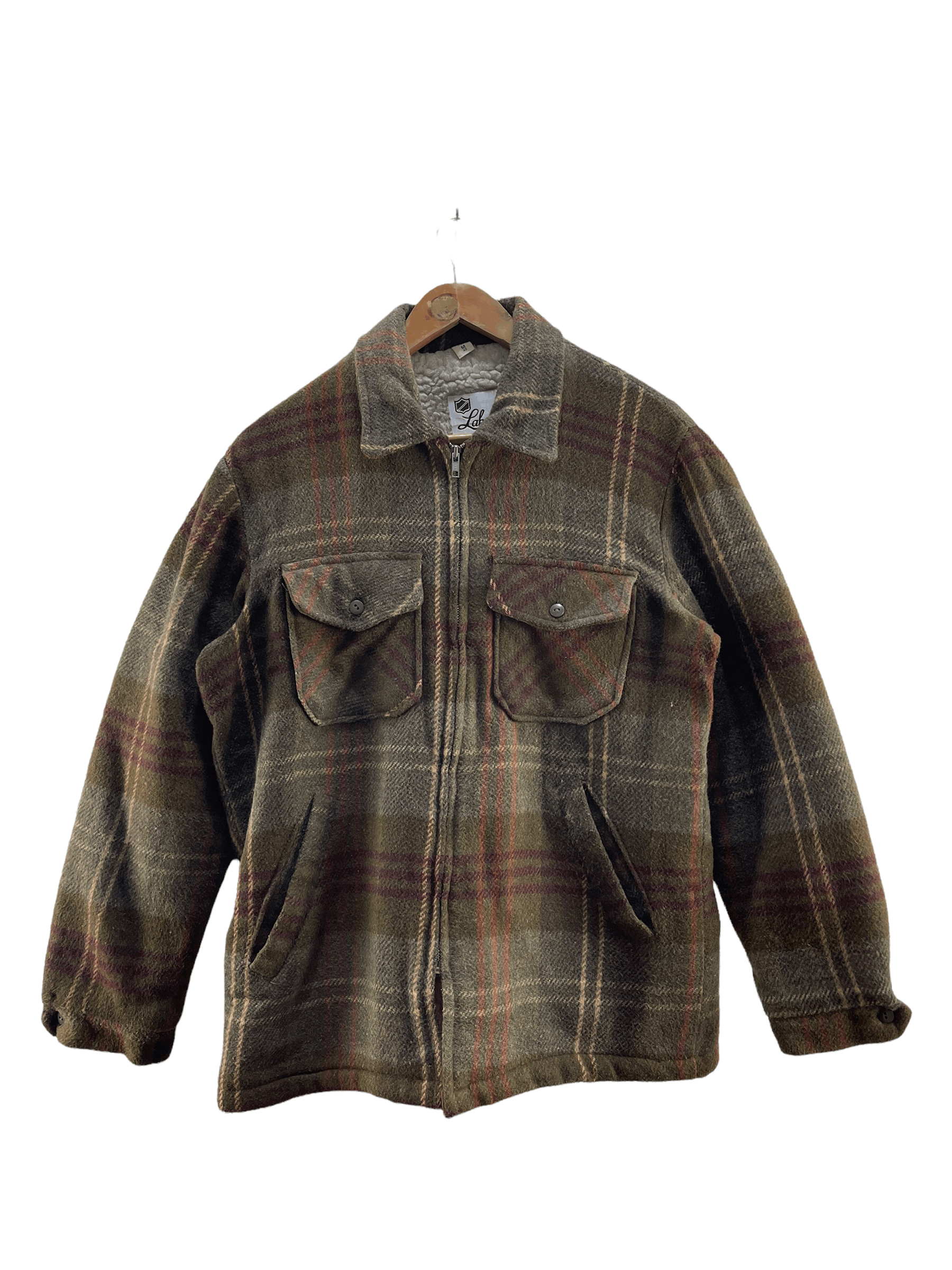 Flannel × Vintage Vintage Lakeshire USA Flannel Sherpa Jacket Size US M / EU 48-50 / 2 - 1 Thumbnail