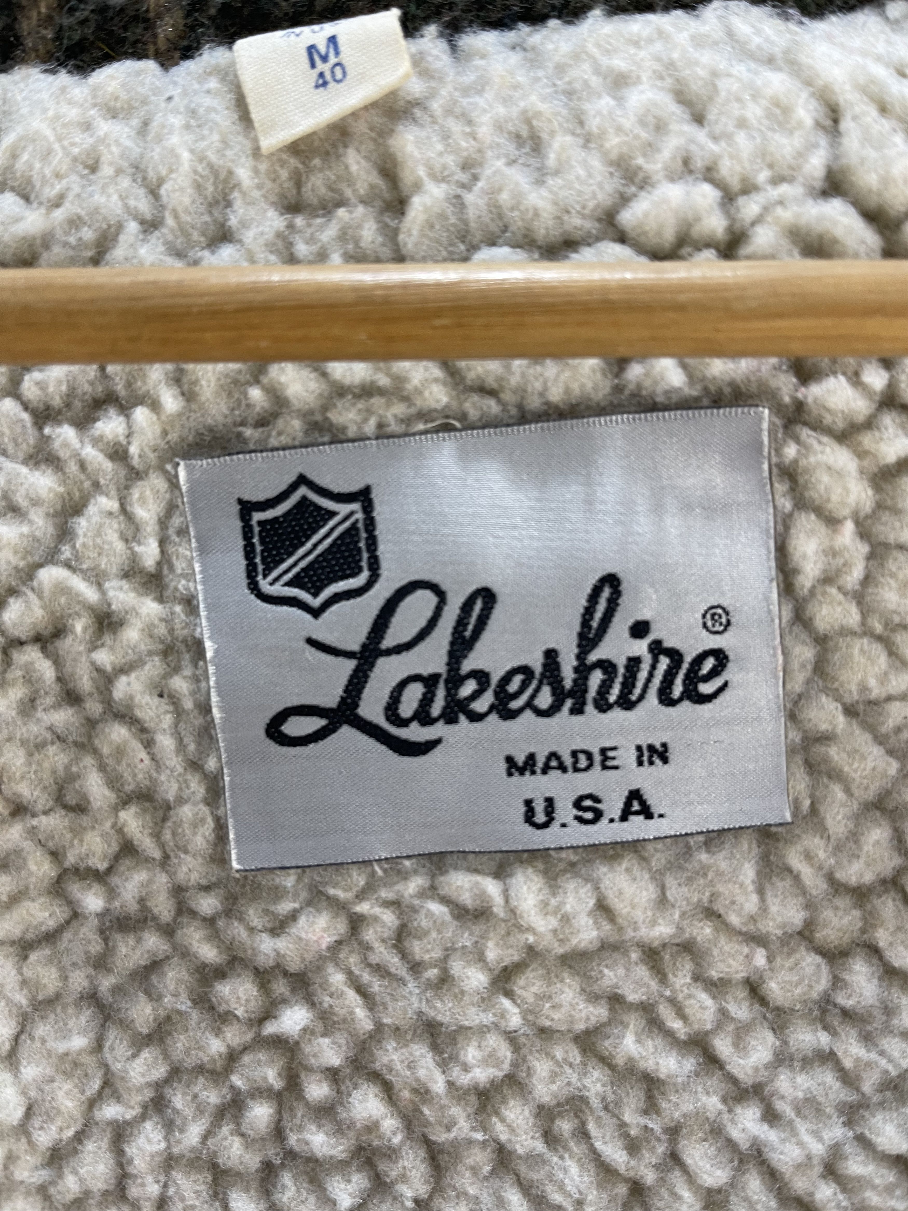 Flannel × Vintage Vintage Lakeshire USA Flannel Sherpa Jacket Size US M / EU 48-50 / 2 - 9 Thumbnail