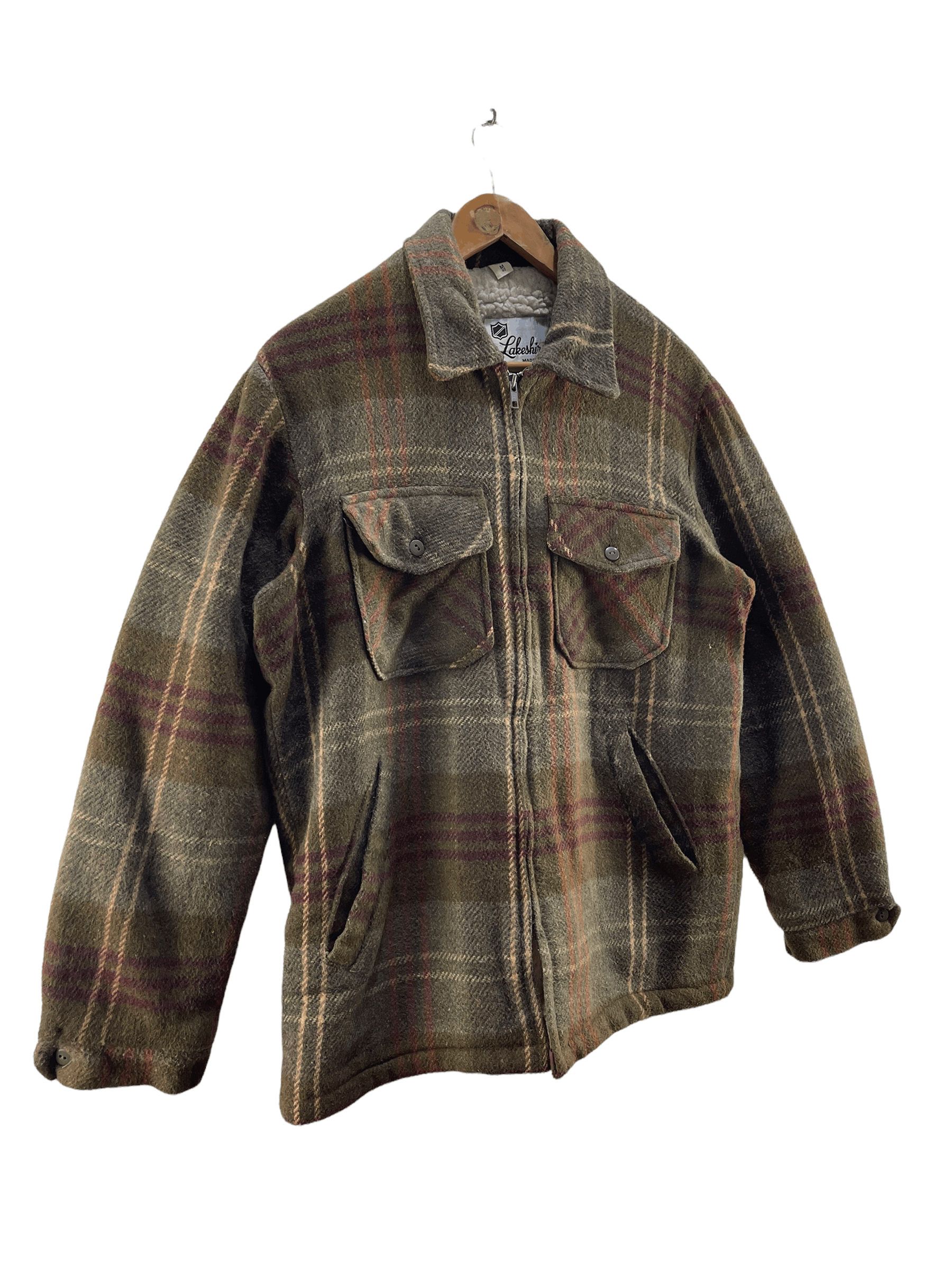 Flannel × Vintage Vintage Lakeshire USA Flannel Sherpa Jacket Size US M / EU 48-50 / 2 - 4 Thumbnail