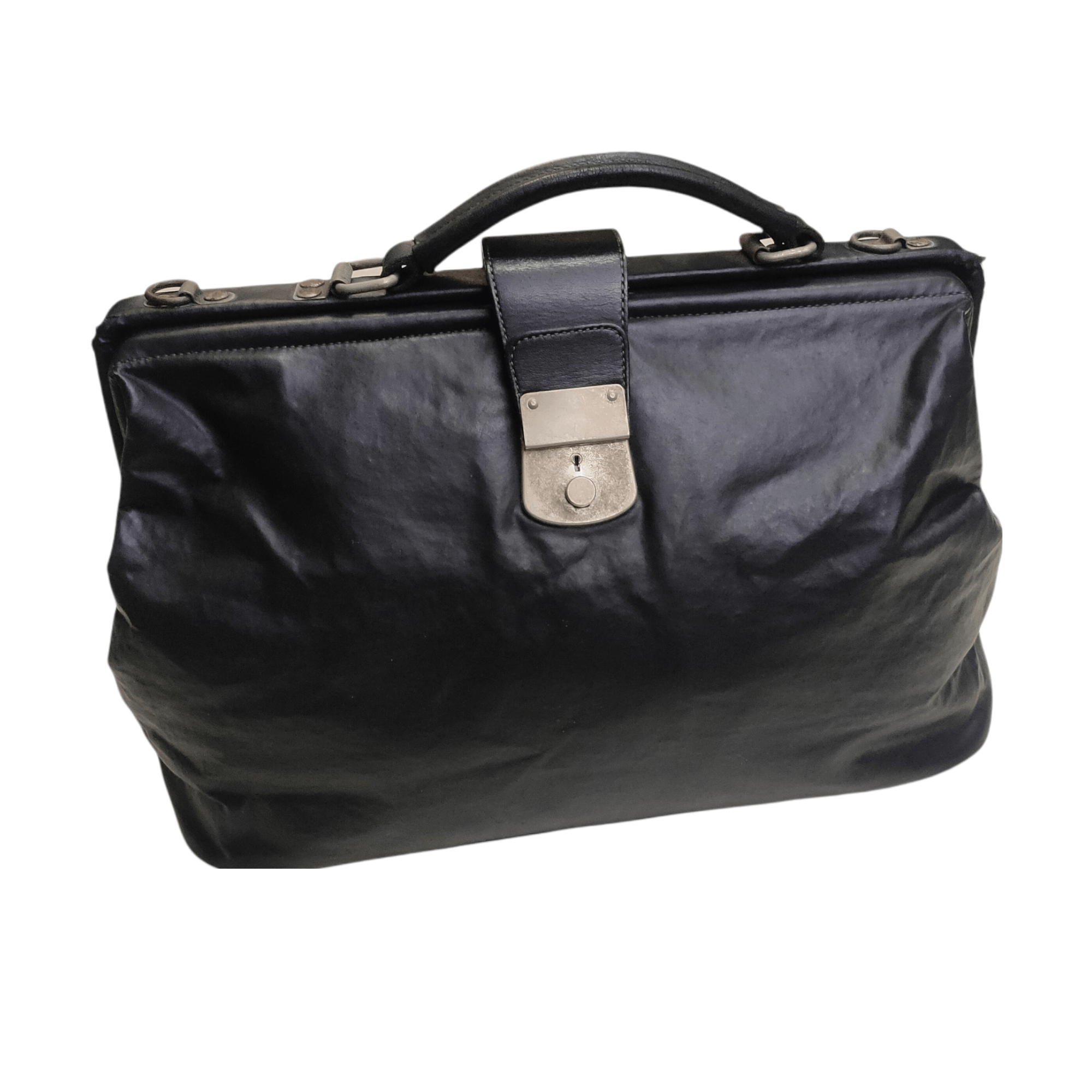 Jean Paul Gaultier Black Doctor Bag Luggage, Men's