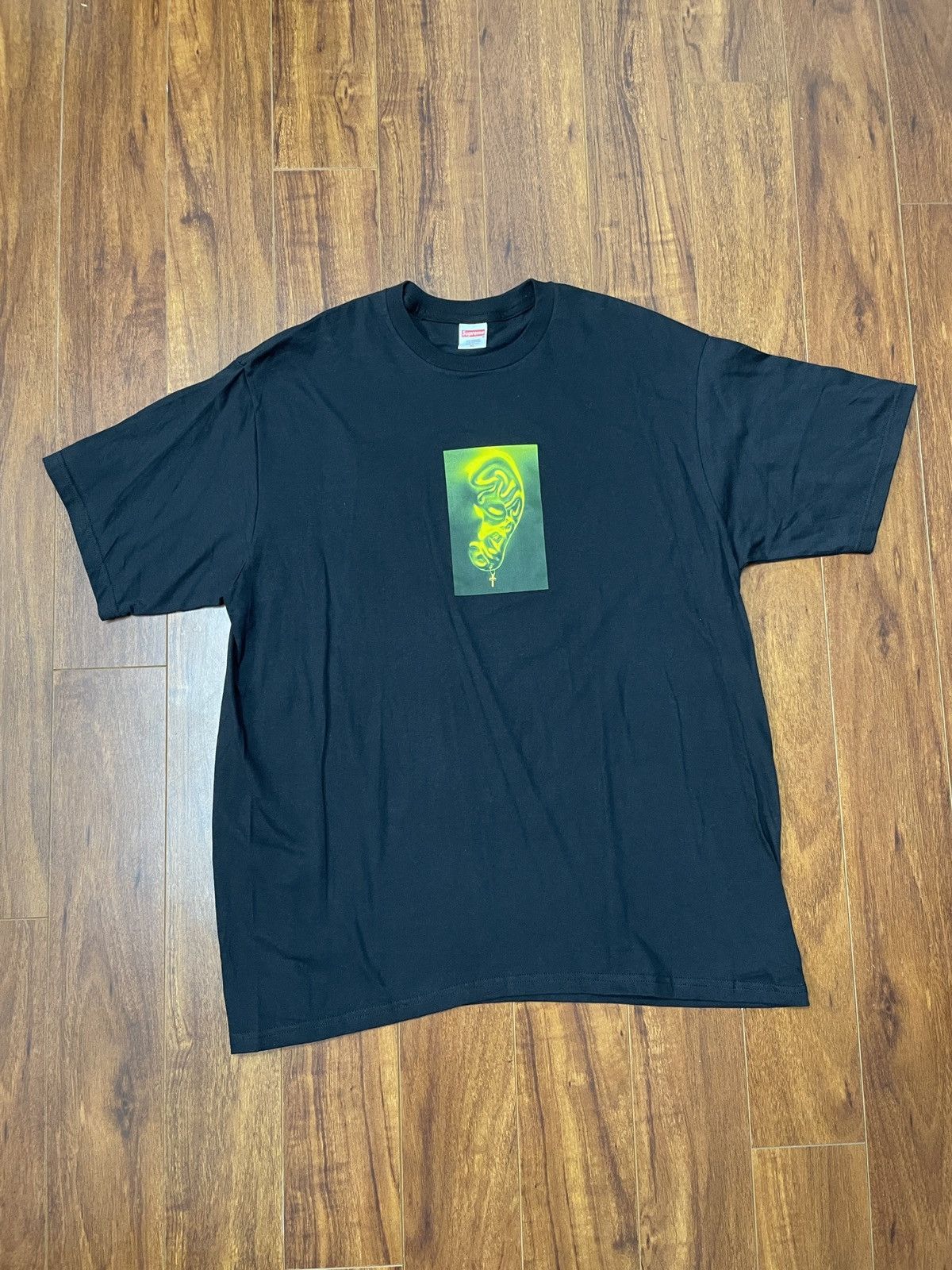 Supreme Supreme Ear Tee SS21 in Black Size US XL / EU 56 / 4 - 5 Thumbnail