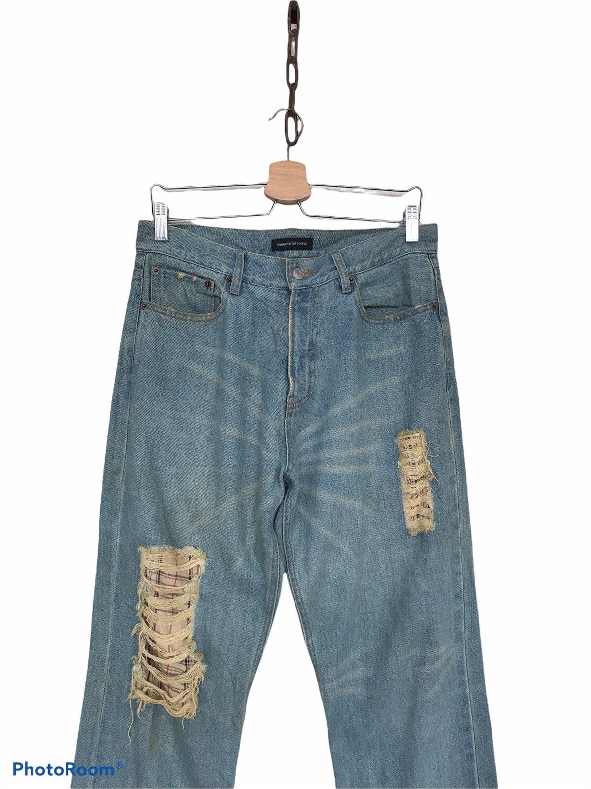 Japanese Brand × Vintage Vintage Power to the people distressed Size US 31 - 4 Thumbnail